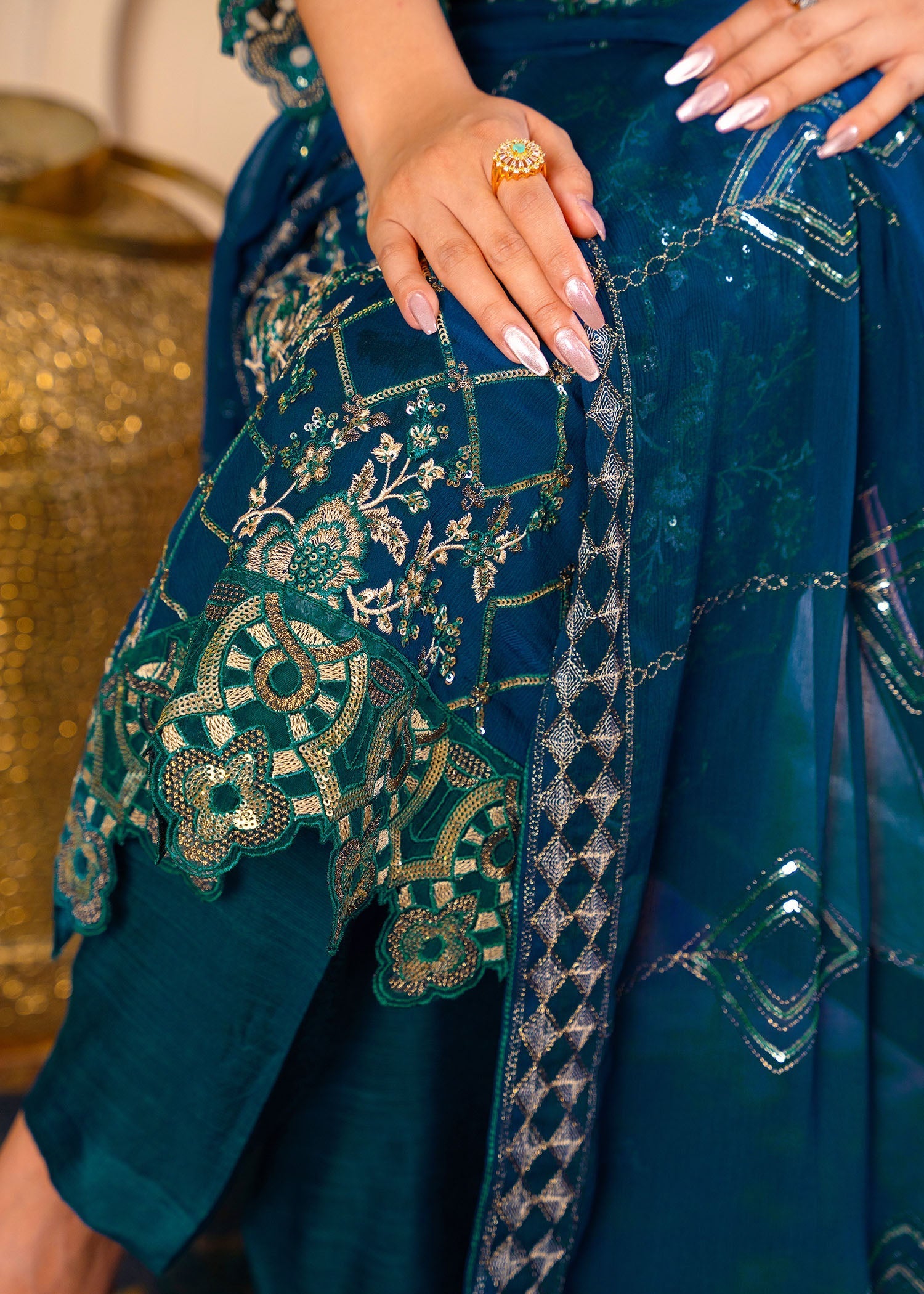 Zahab By M Feroza Women 3pcs