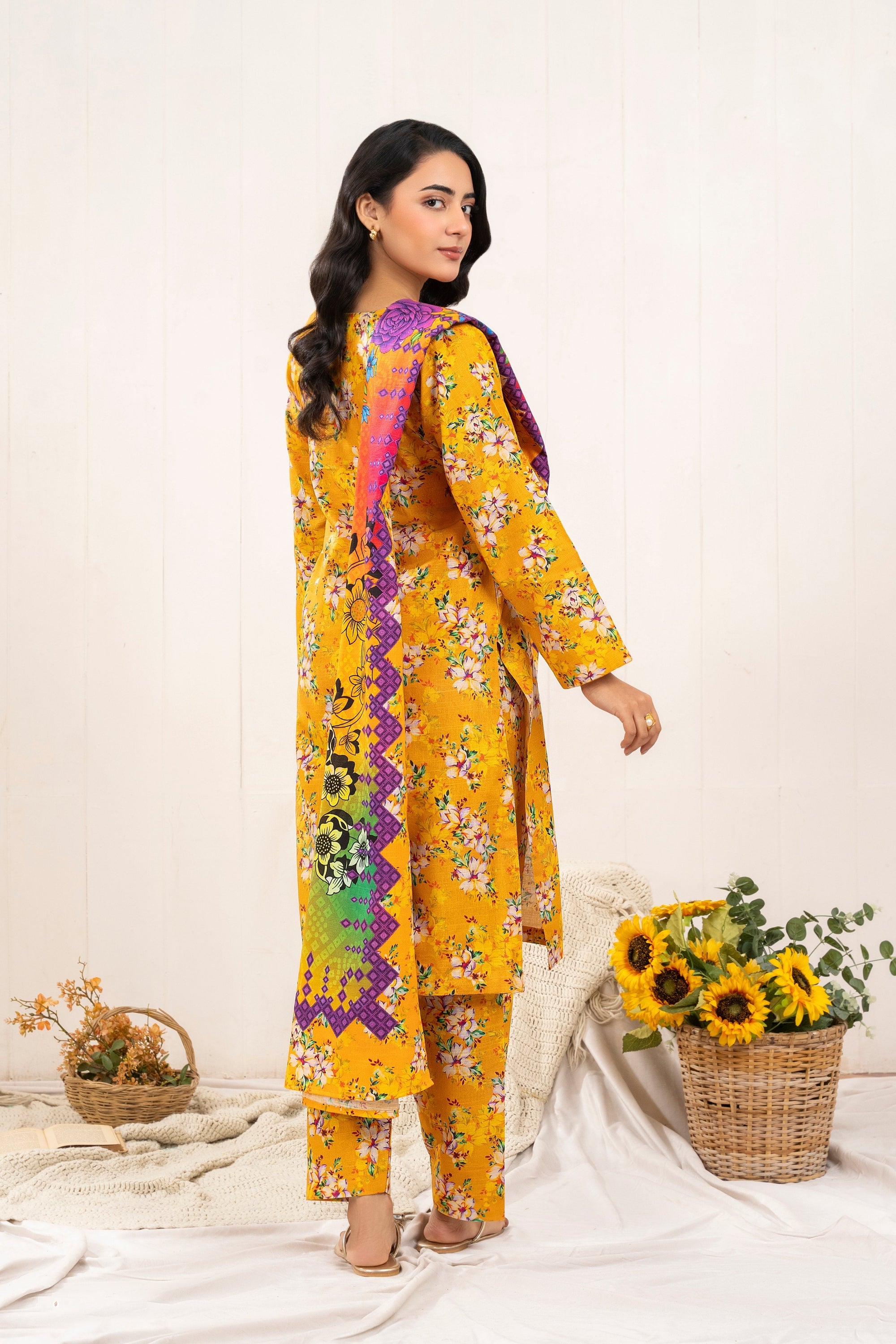 Wearalayah Women Daily Wear Winter Lemon Women 3pcs