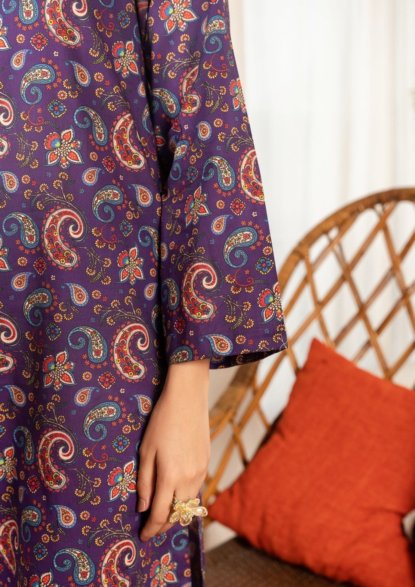 Yolo Pret Digital Print Lawn GULMEENA G25 0019 Women 2pcs