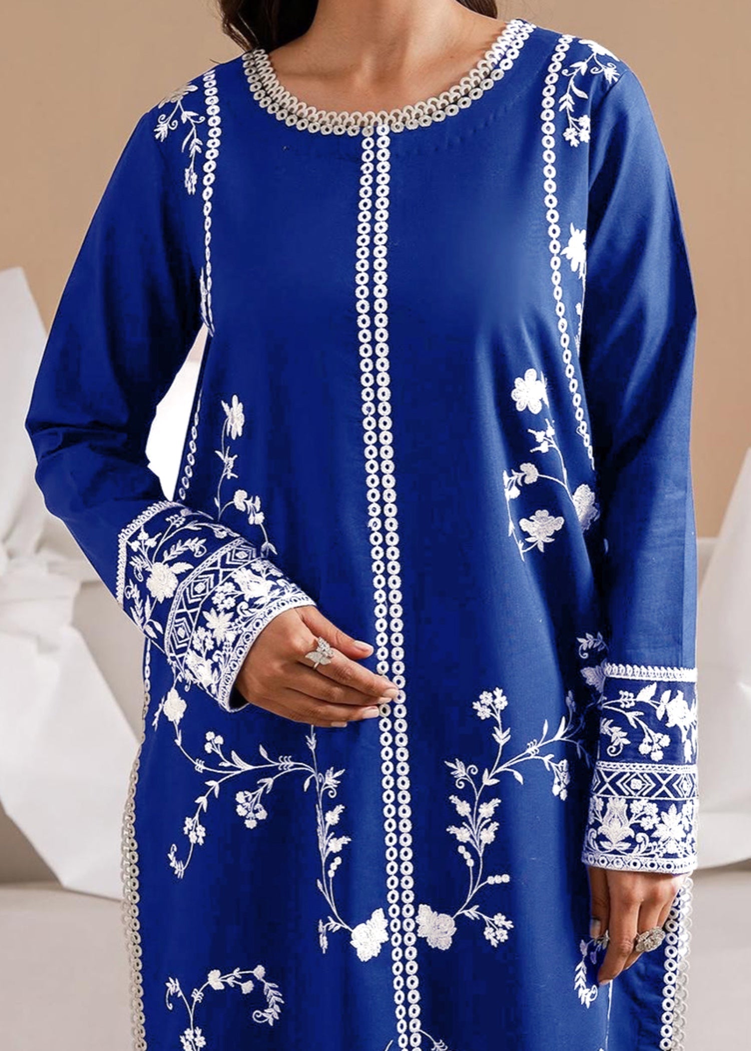 The Turkish Wear Sapphire Women 3pcs