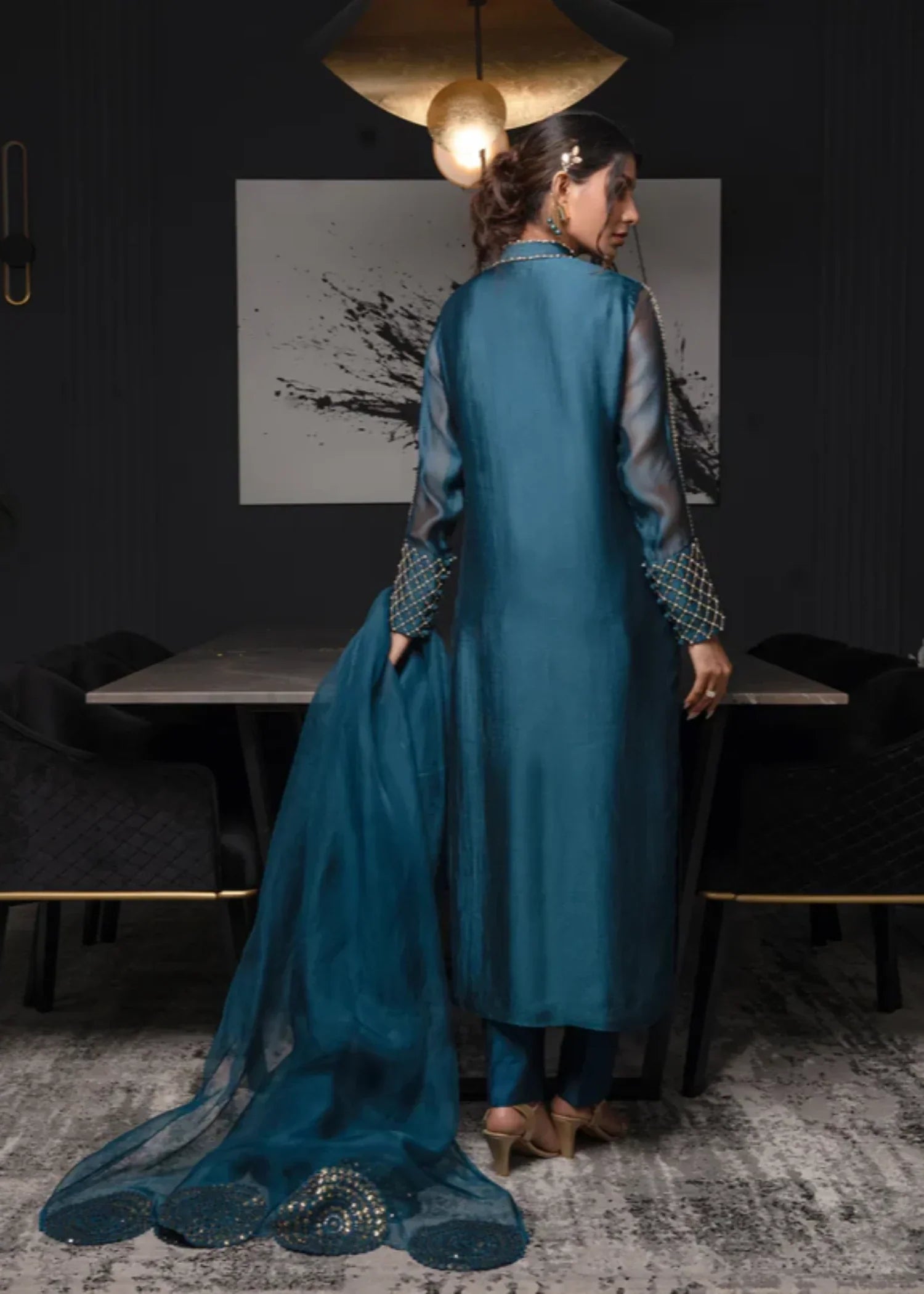 Gulabi Gota TURKUAZ Women 3pcs