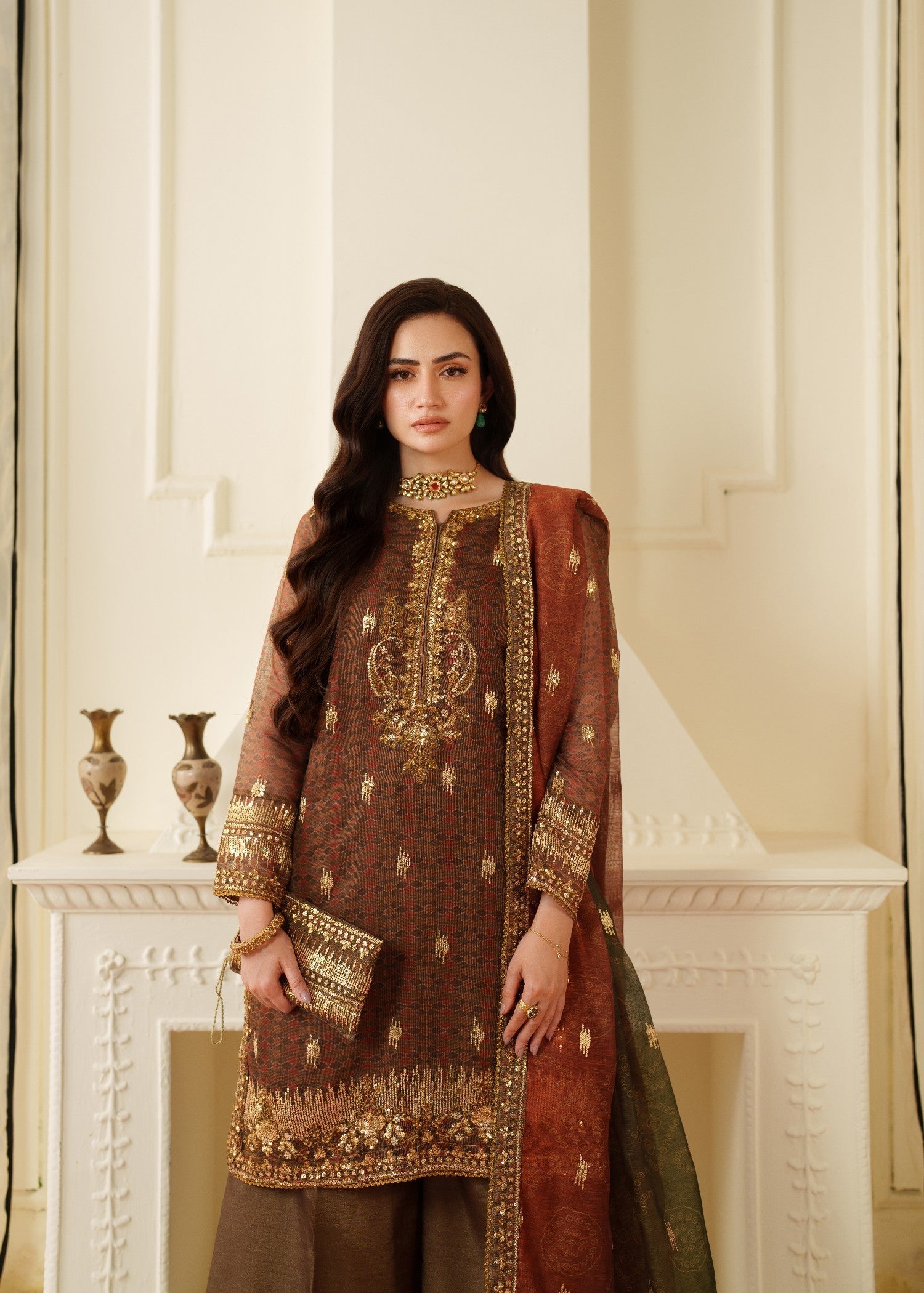 Mohagni LD 04 STITCHED I UNSTITCHED Women 4pcs