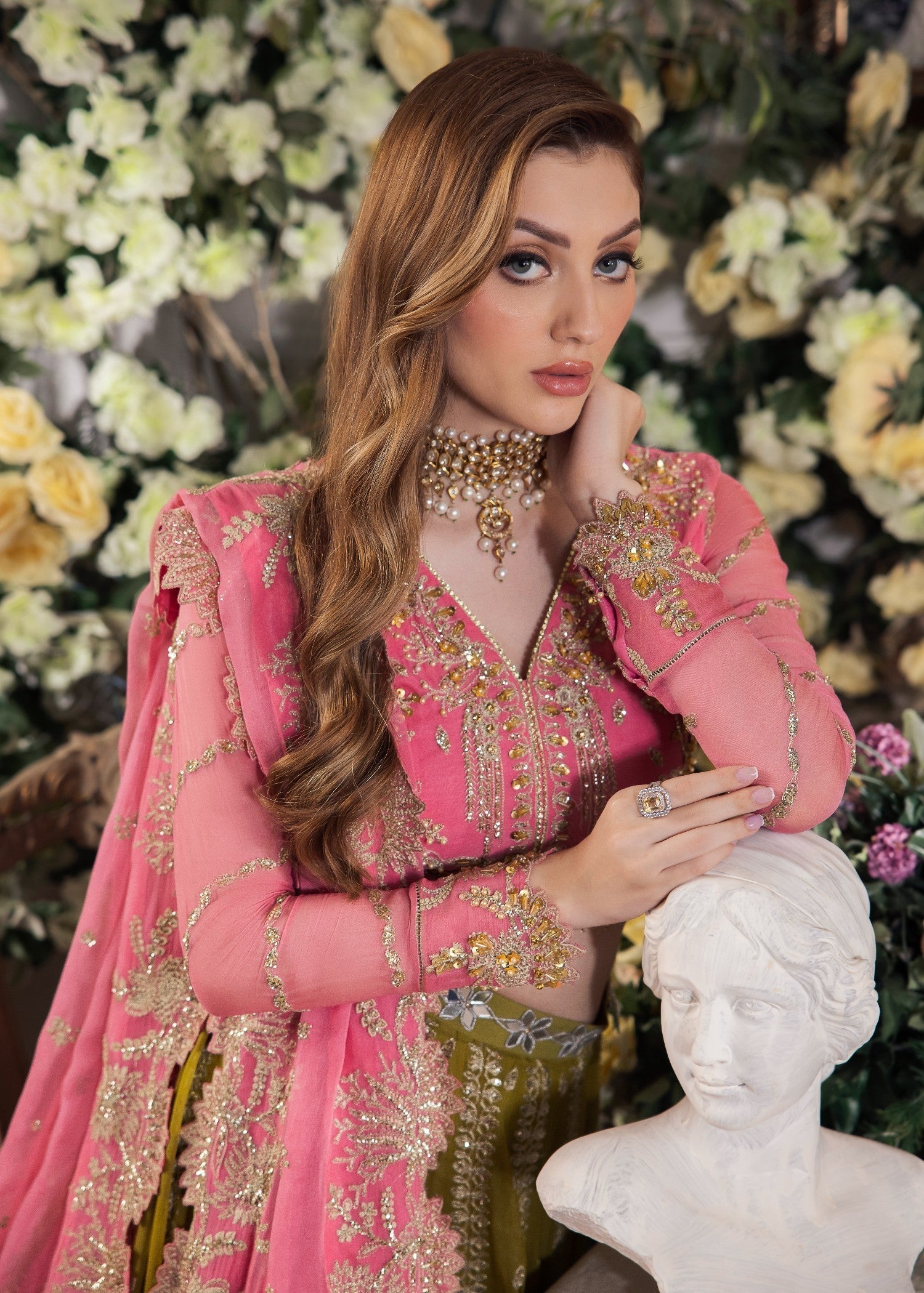 Meeral Luxe Taskheer Women 3pcs