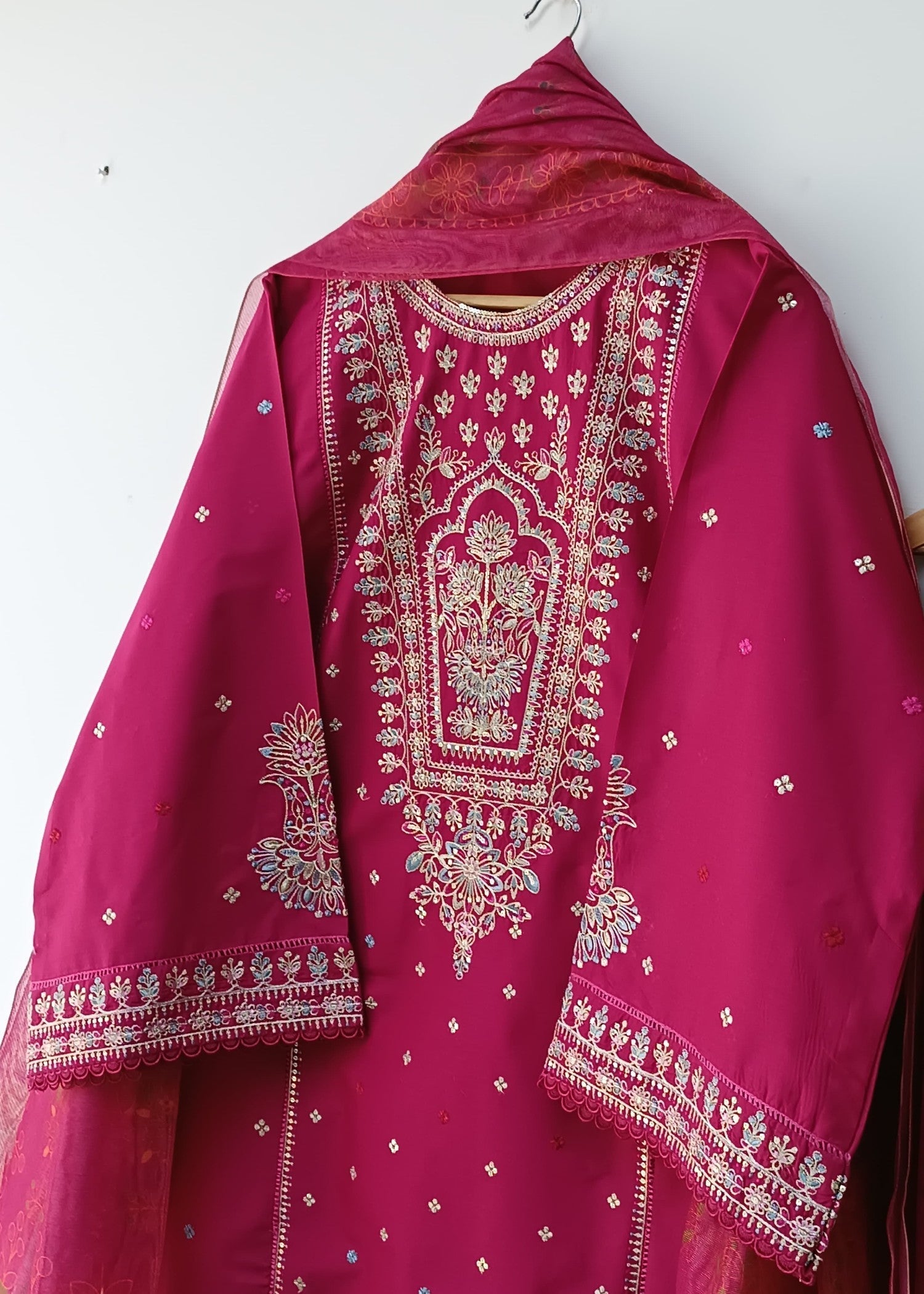 Lubana Store RAHA UC REDDISH PINK Women 3pcs