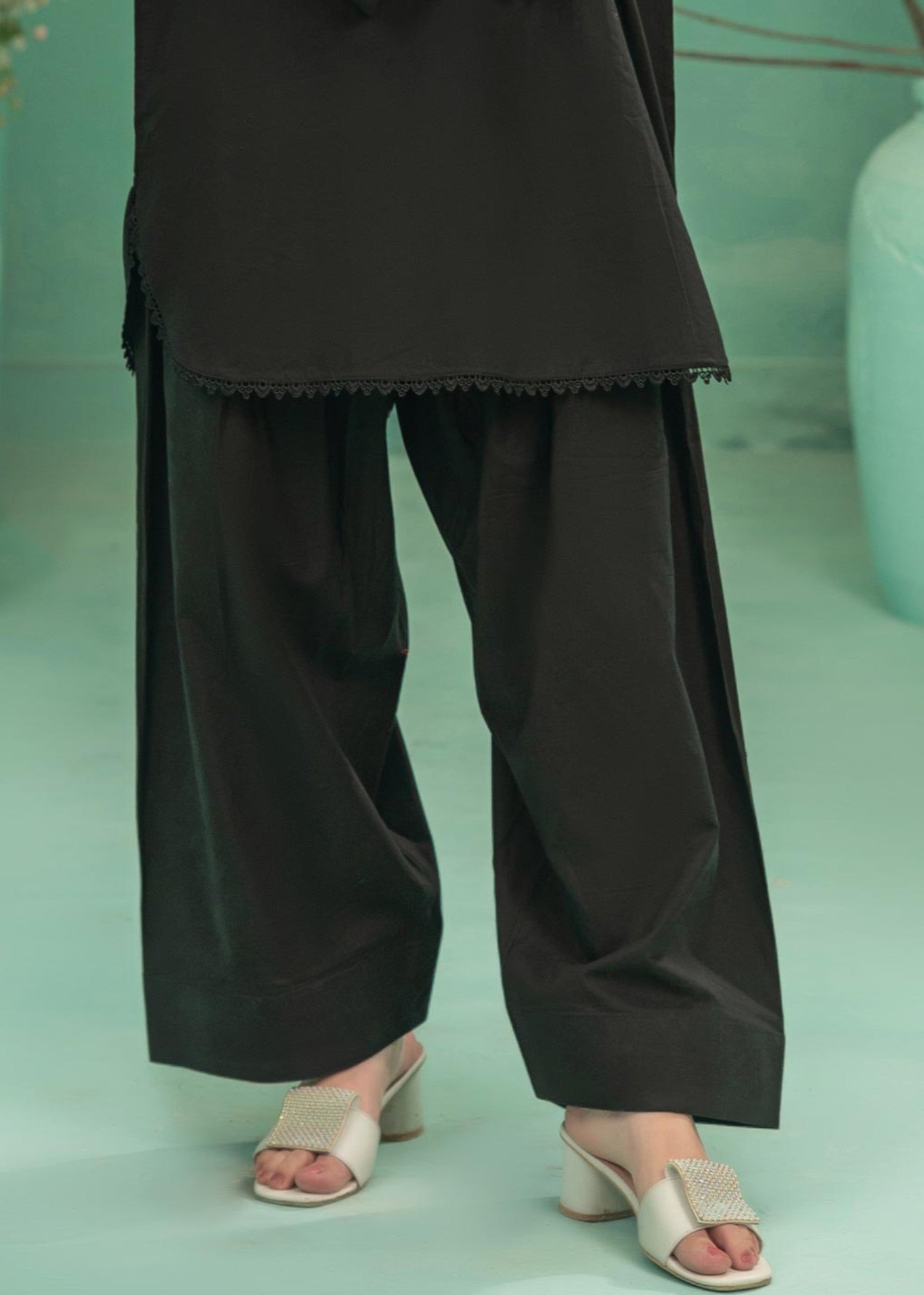 Tng (The Next Generation) Farshi | | Black Women 2pcs