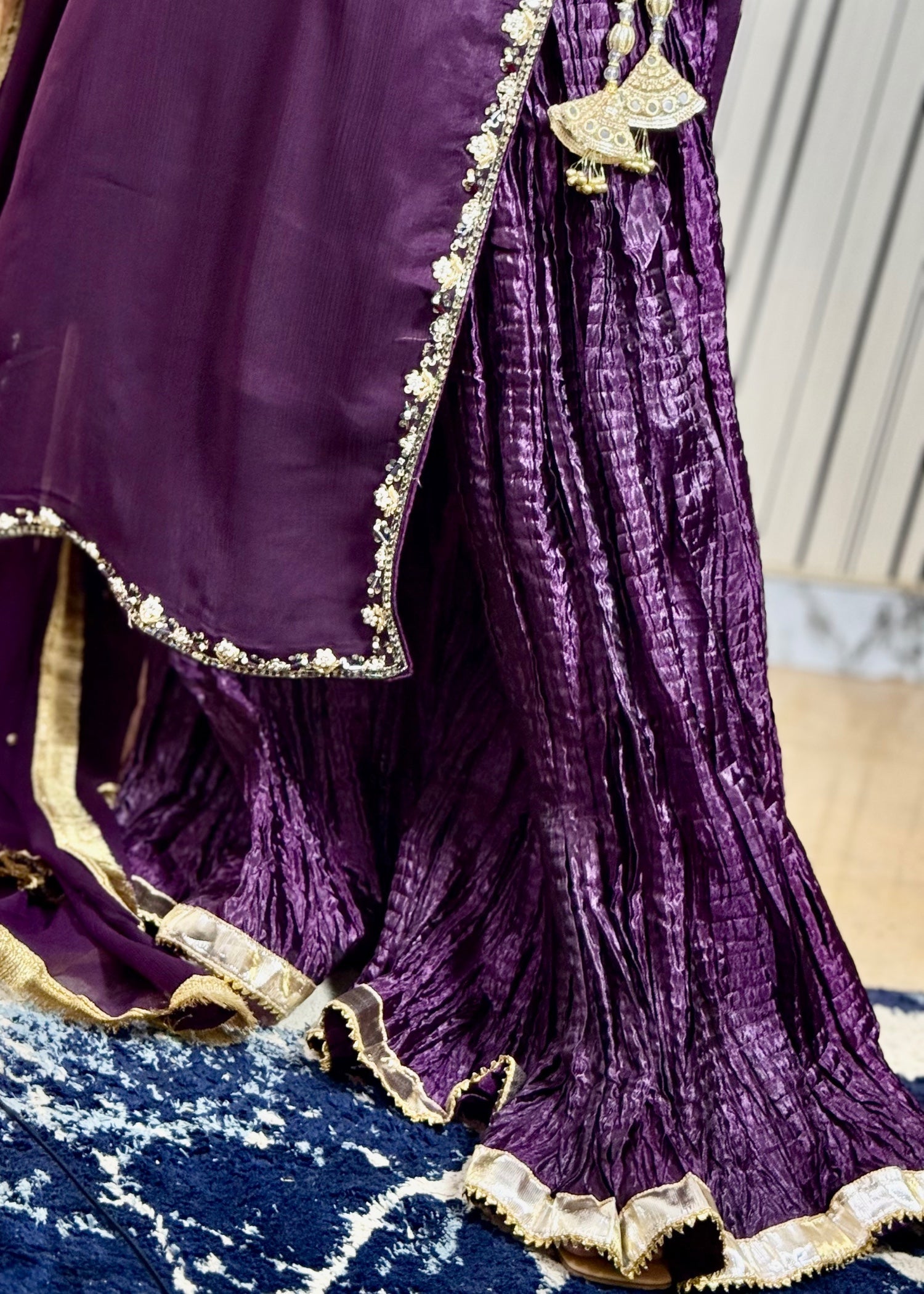 Suits By Sadia Purple crush Women 3pcs