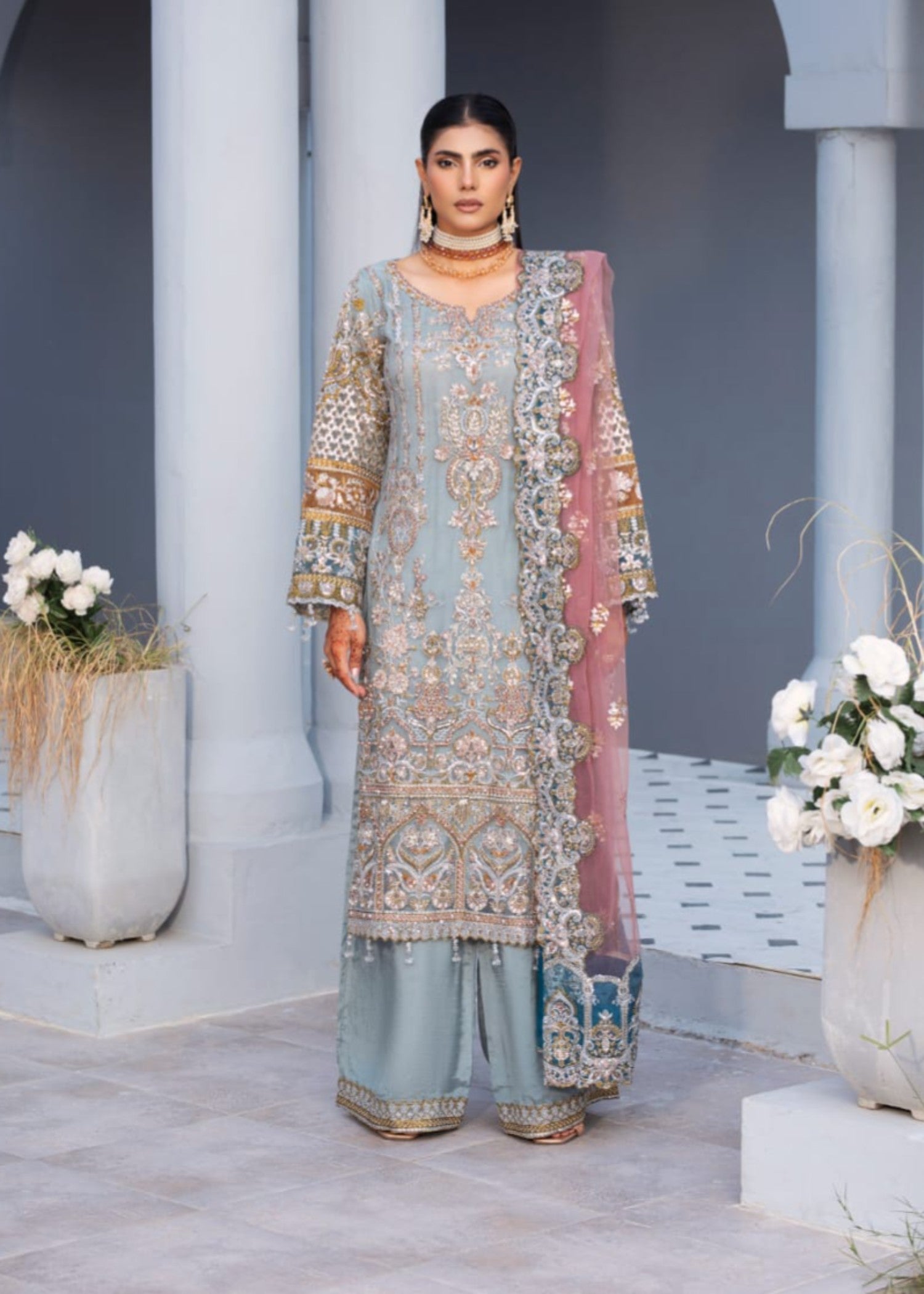 Solo Outfits Mehak 2 Women 3pcs