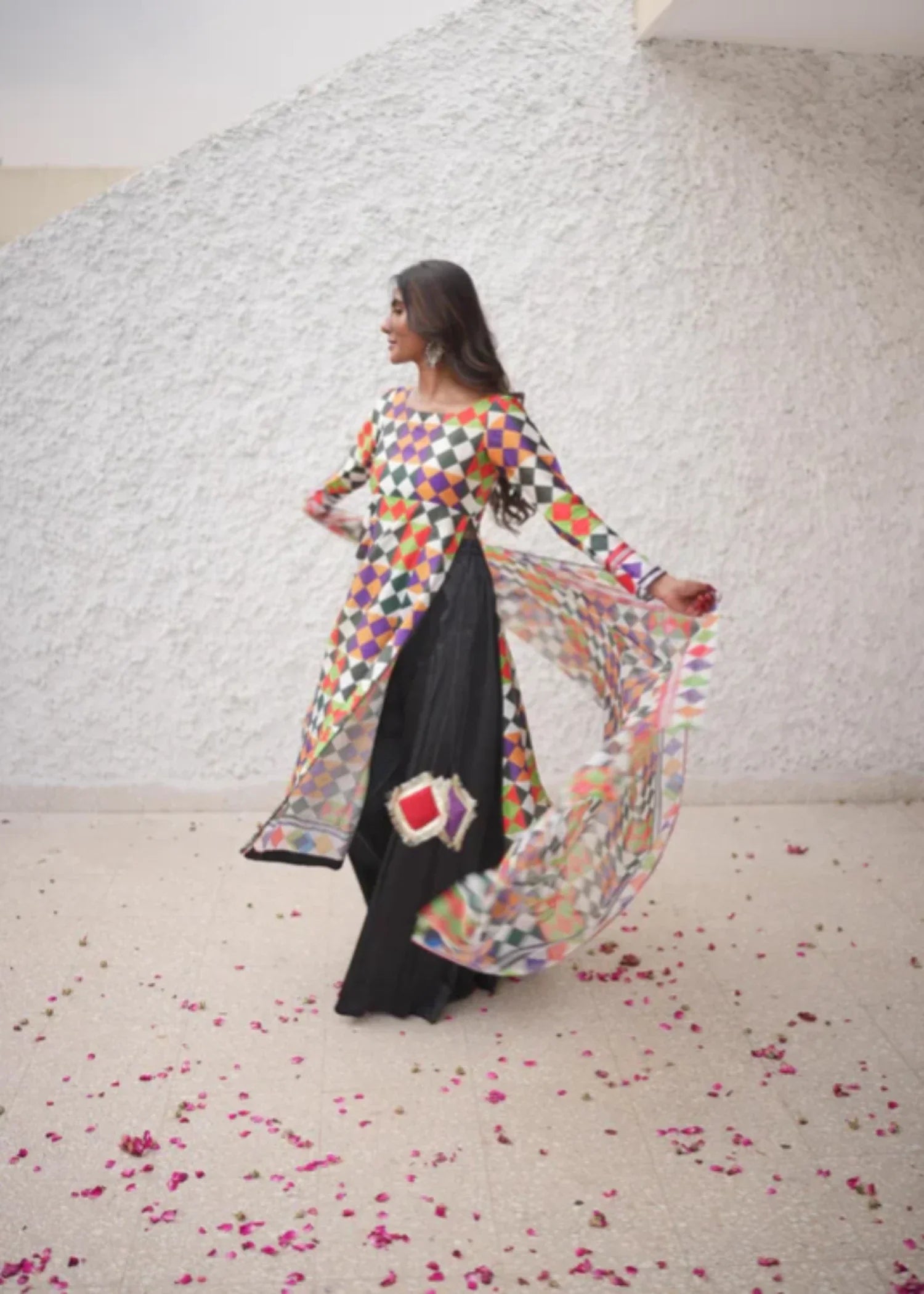 Ripret Checkered Suit Women 3pcs