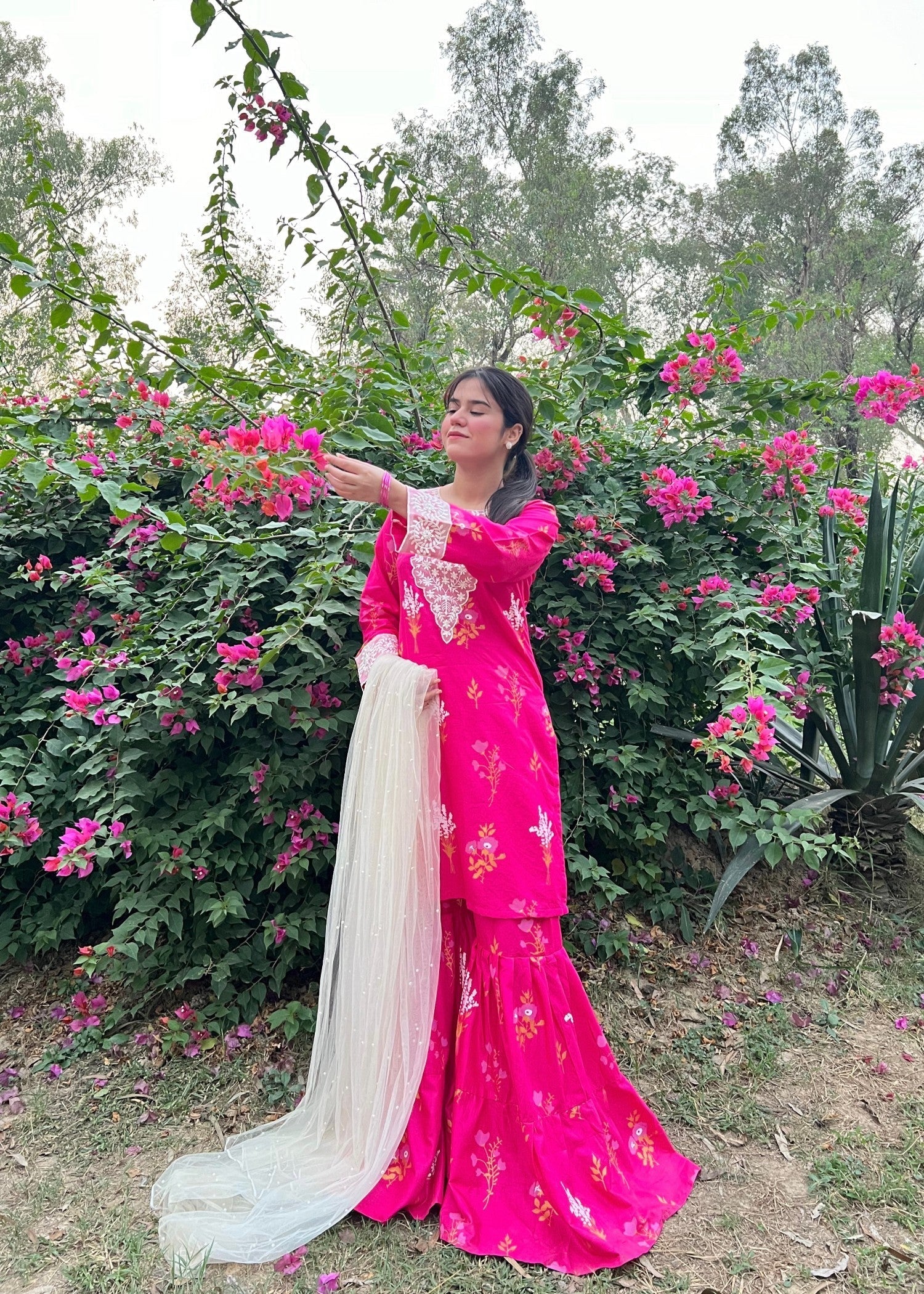 Chaudhary Arts Powder Pink Women 2pcs