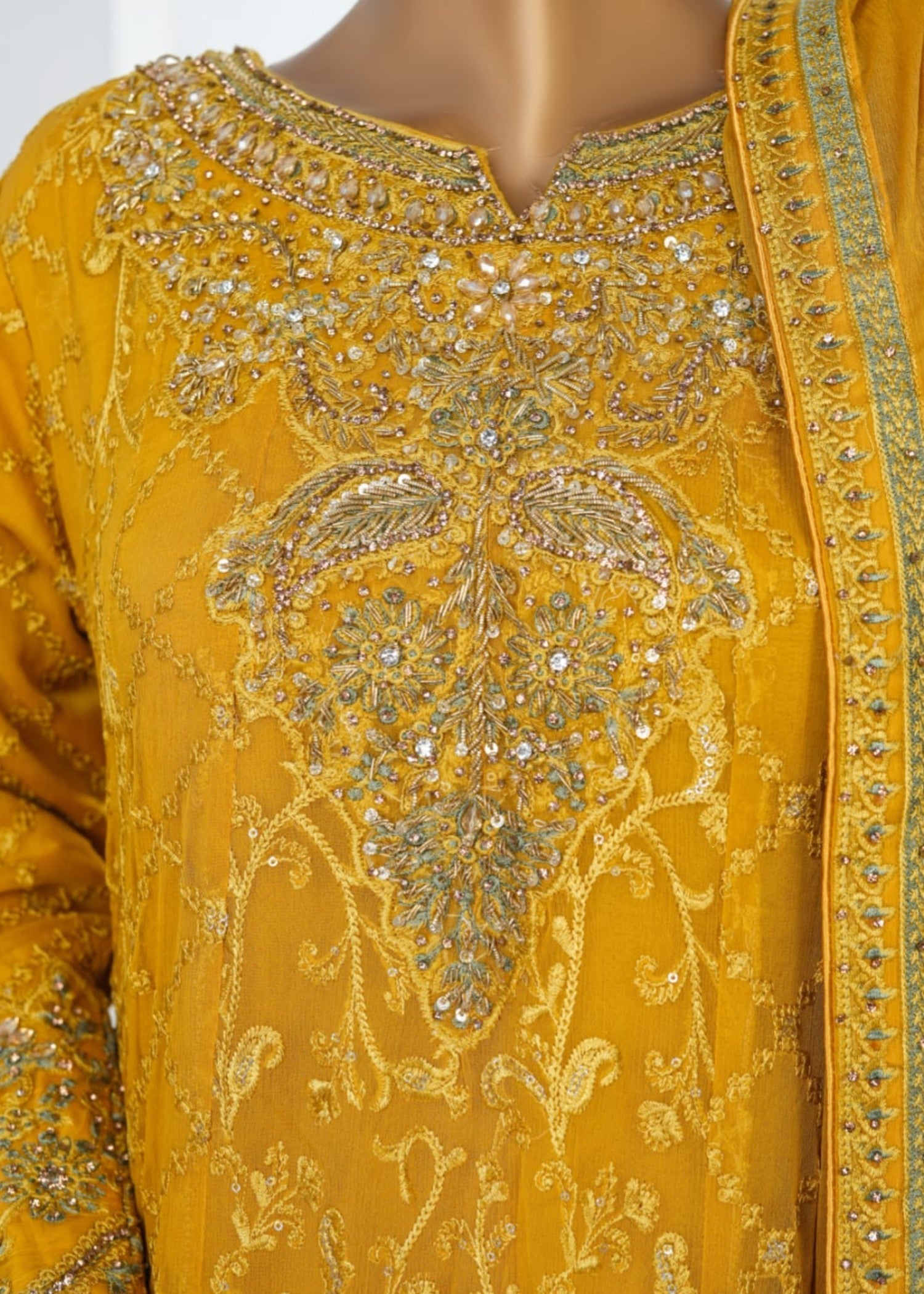 Ahmed Creations KINZA YELLOW Women 3pcs