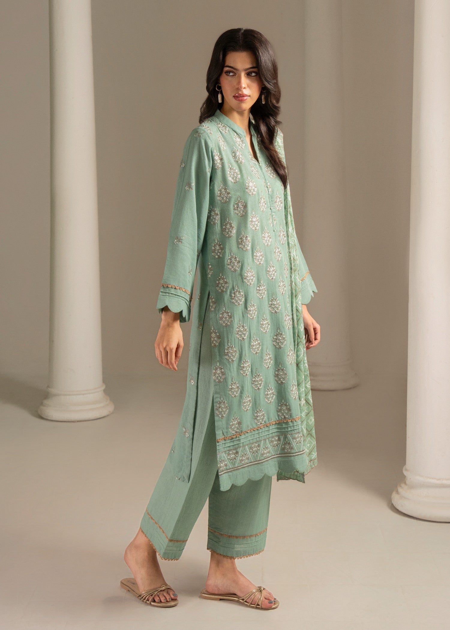 Zoya&Zafar Saffron Women 3pcs