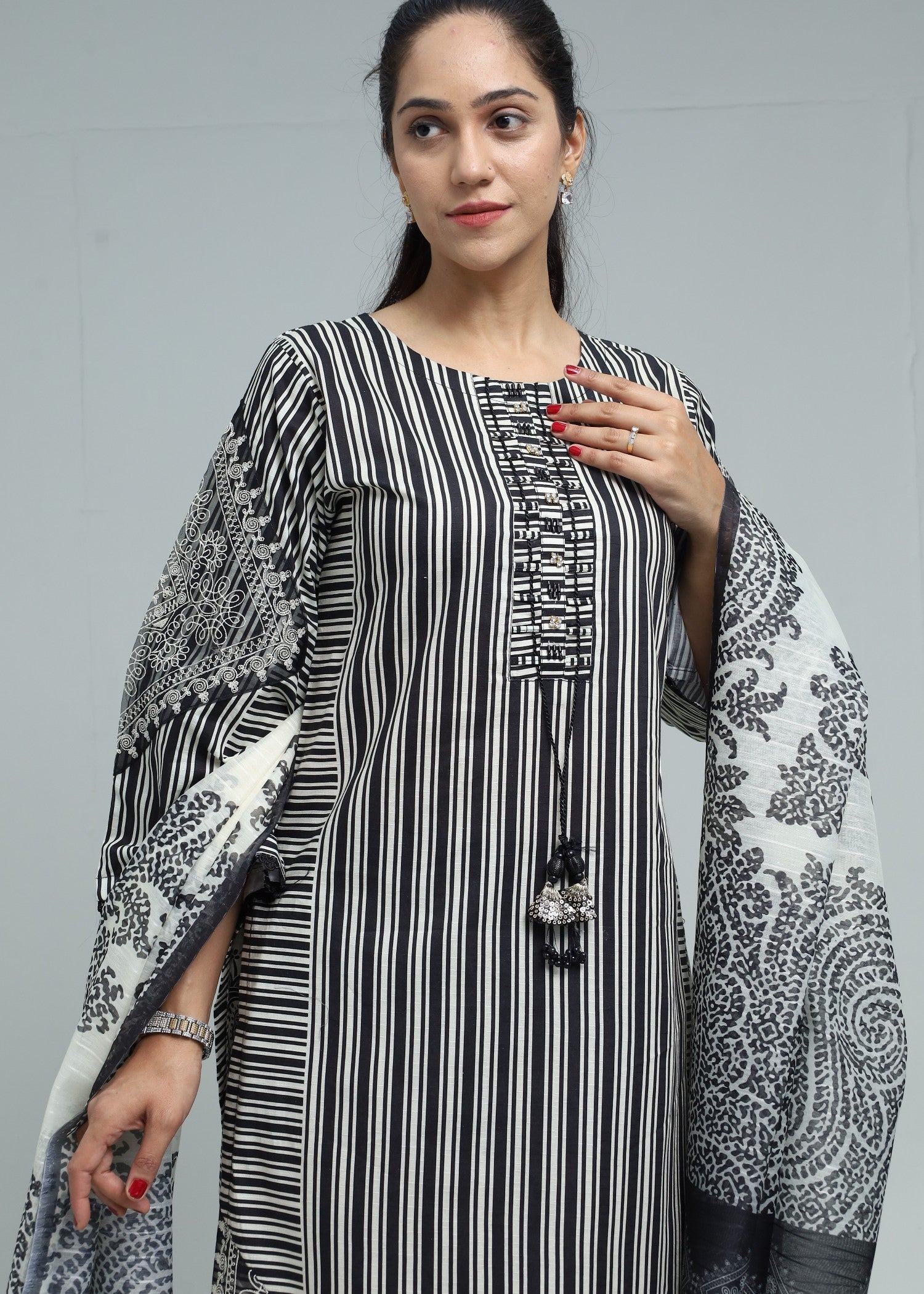 Mirhal Fashion Miraal Black&White Women 3pcs