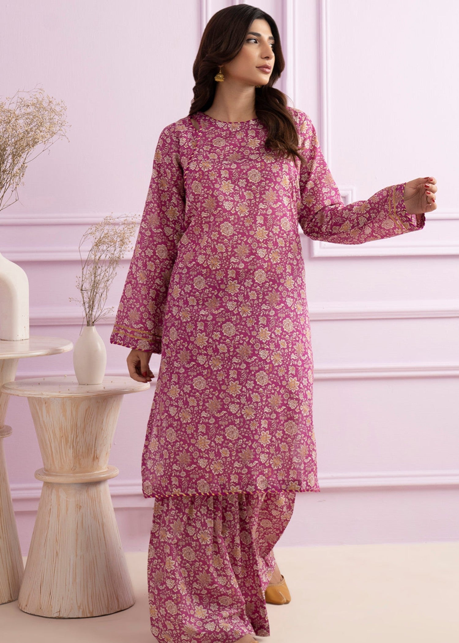 Zellbury WPS2521910 Magenta Women 2pcs