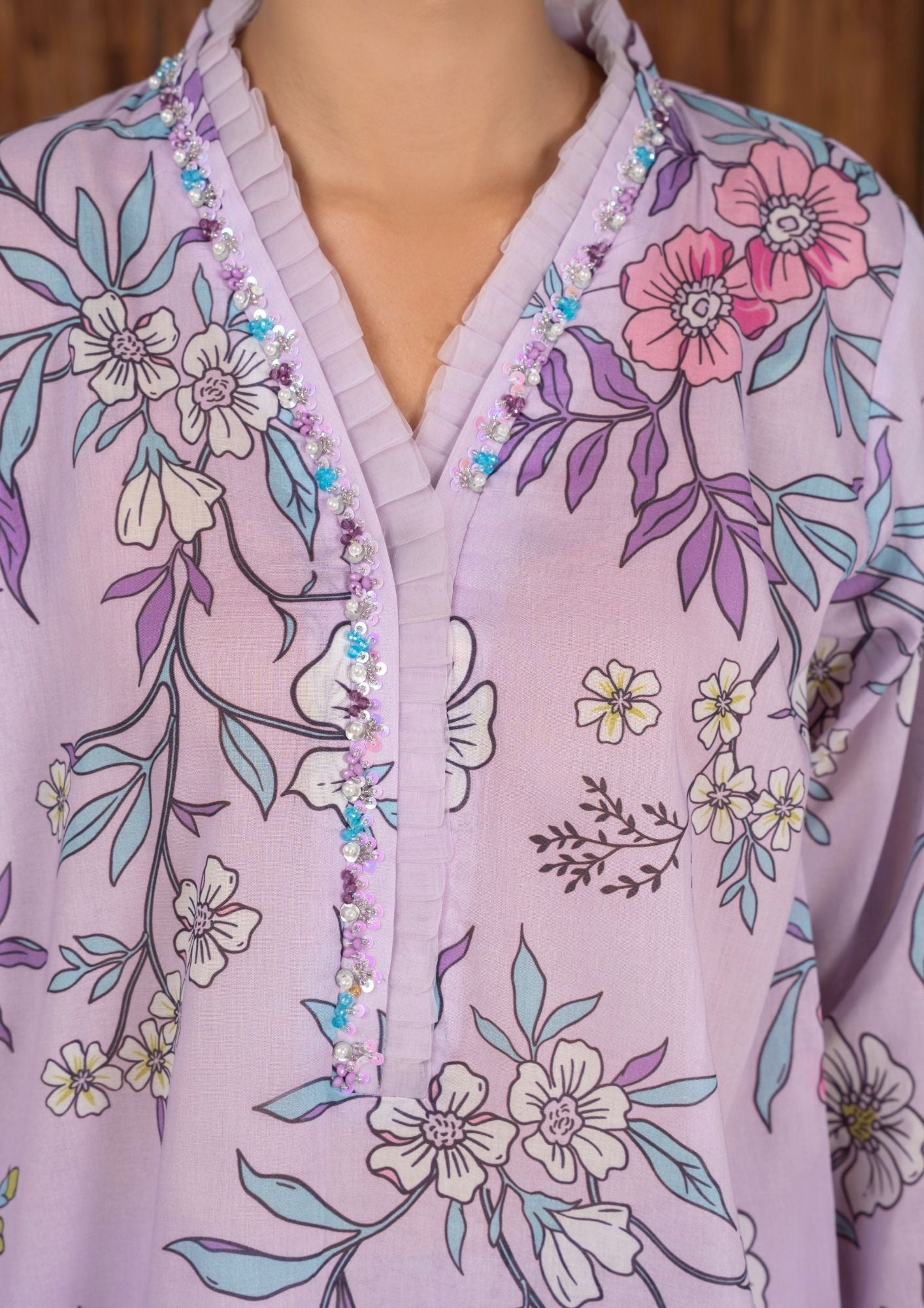 Alfatah Pret Printed Lawn with Embroidery RANAAI S25 0016 Women 3pcs