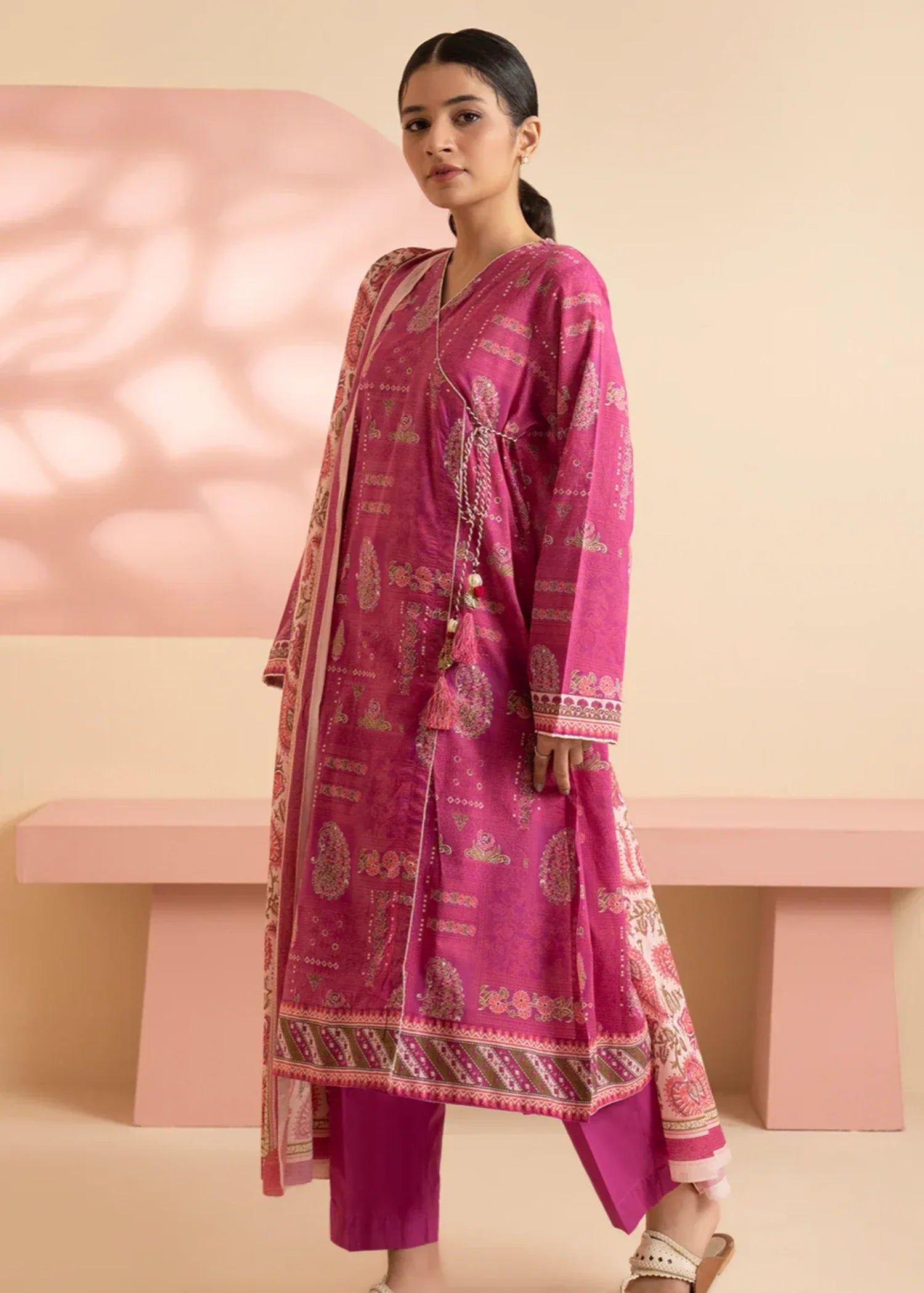 Zellbury WPS2531865 Magenta Women 3pcs