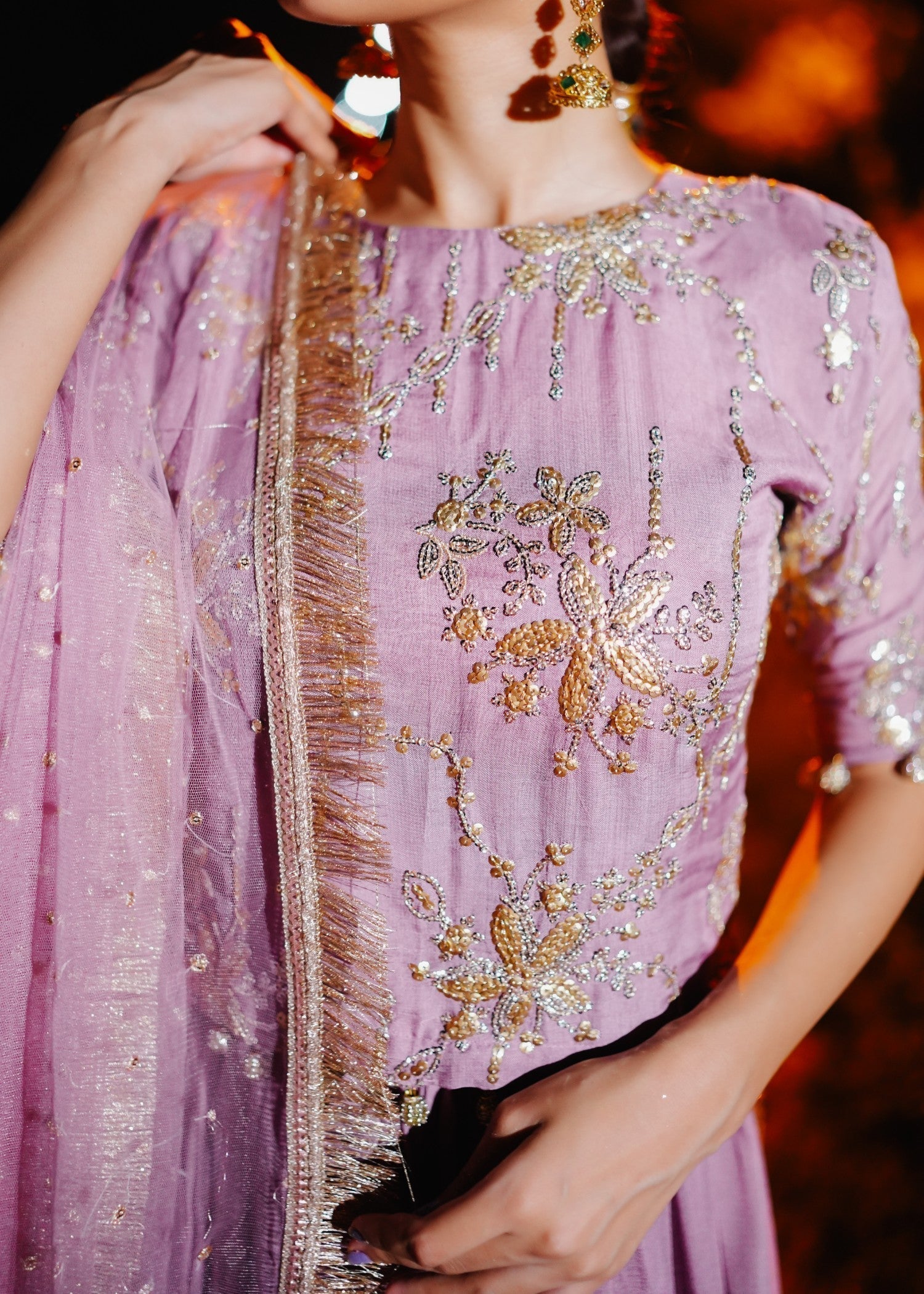 Fashion Trends 4 U Rabia's lehenga Women 3pcs