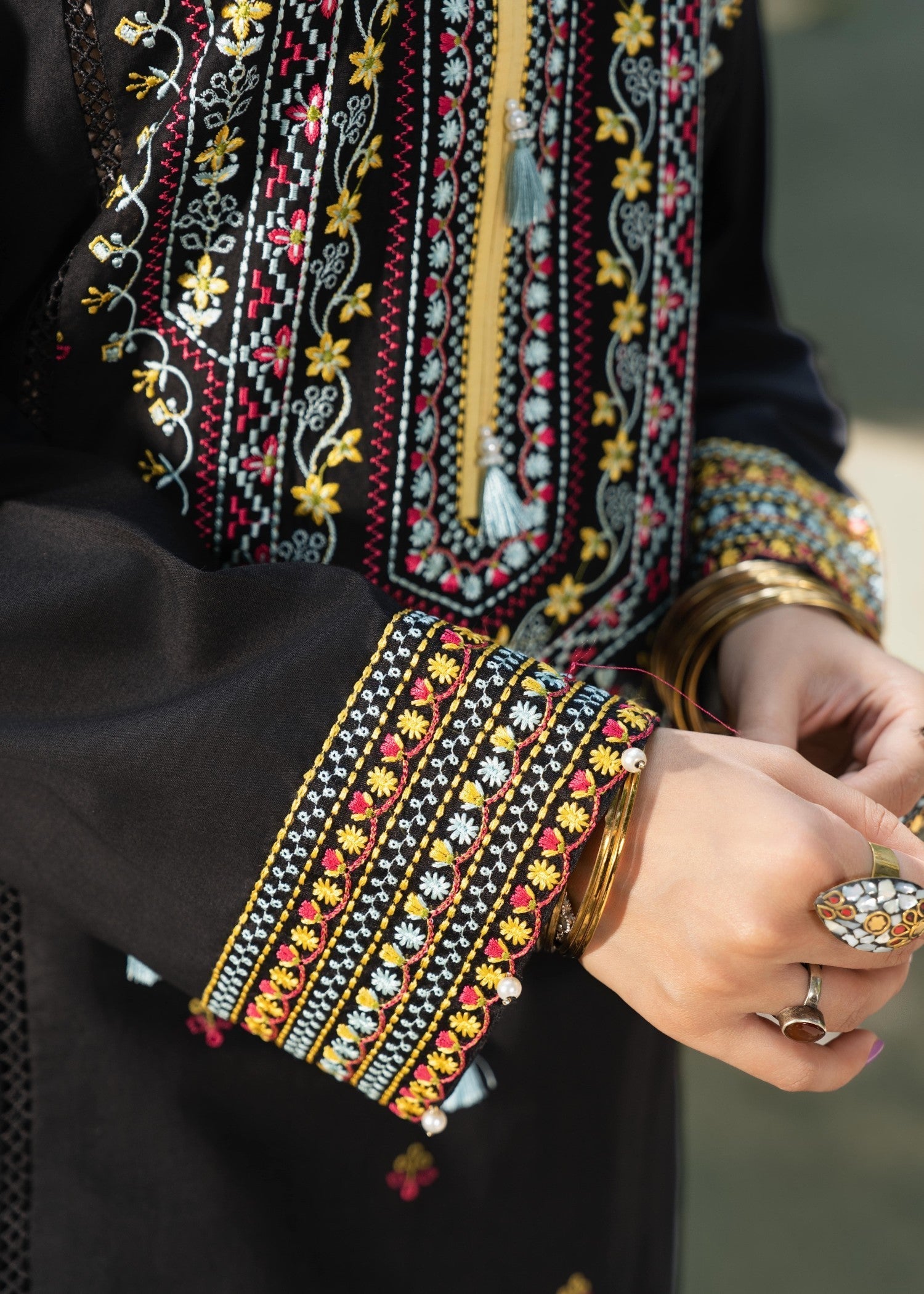 Hemstitch Night Jasmine Women 3pcs