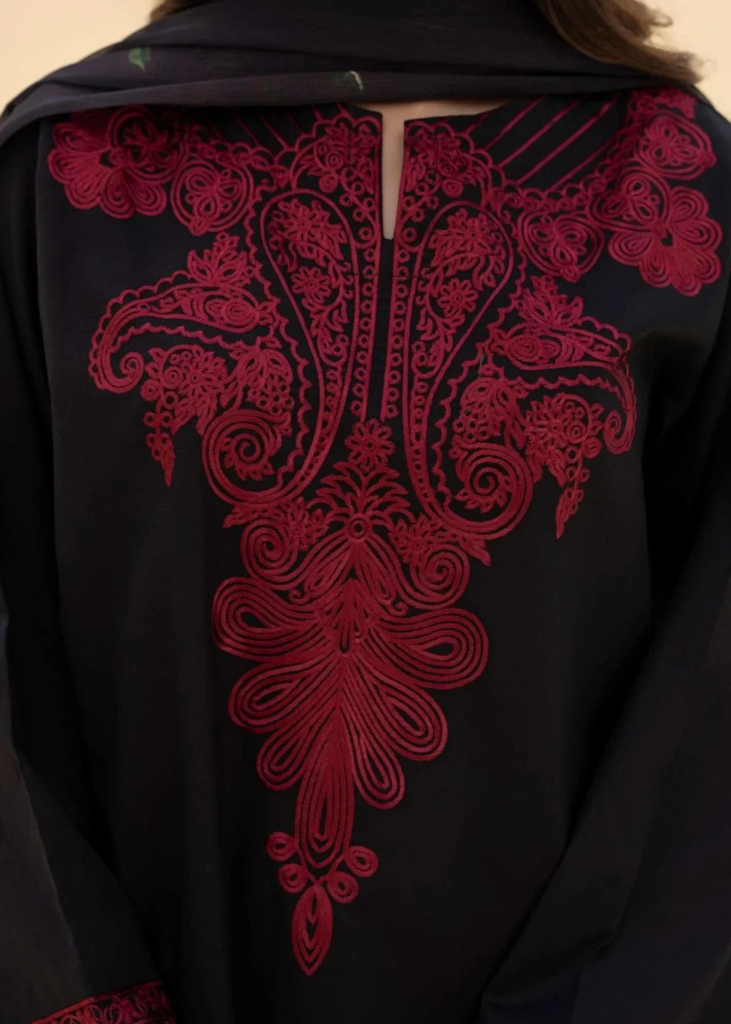 Rosyribbons Noir Black Stitched Women 3pcs