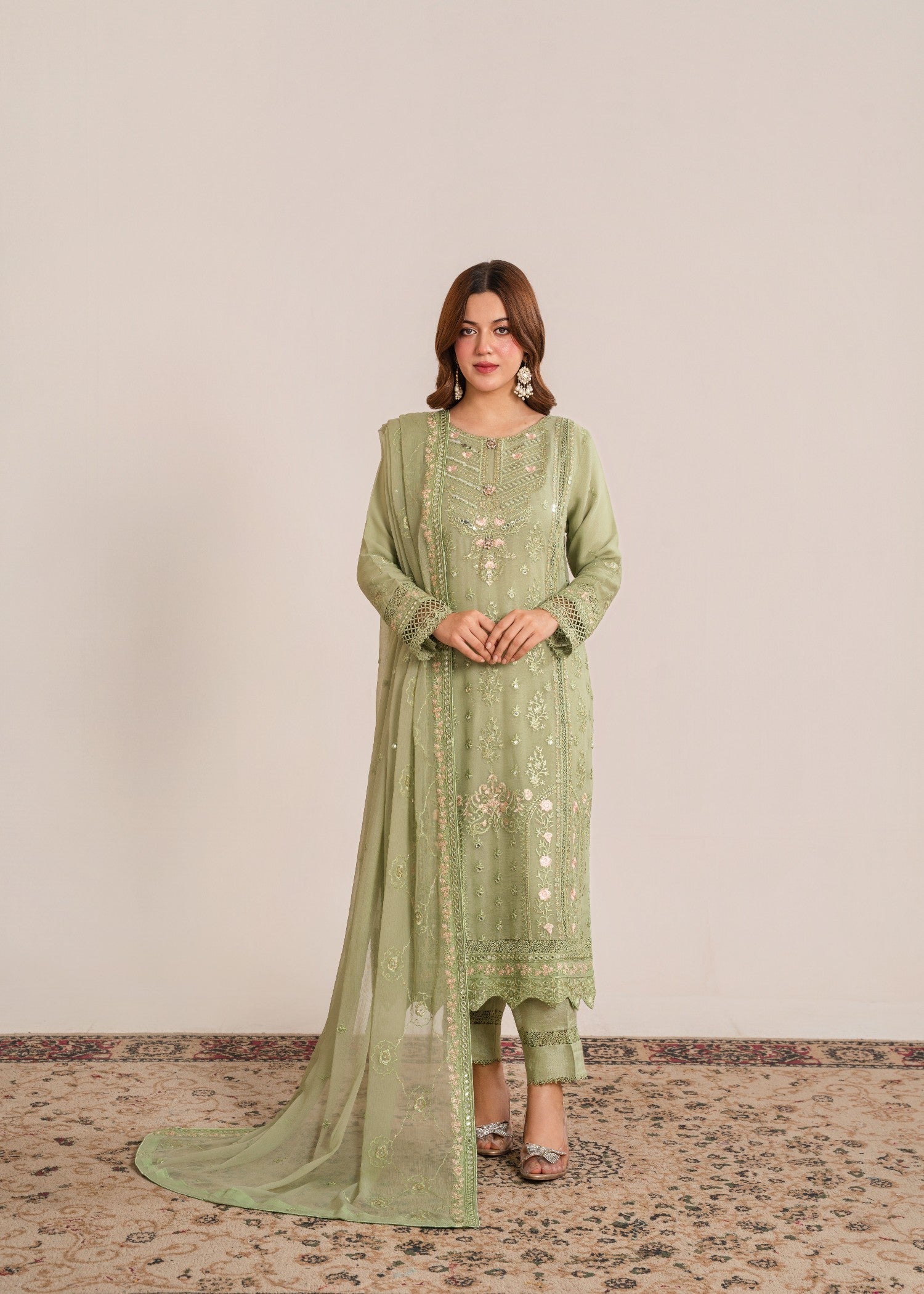 Kaamdar By Nofl Farooq Zarmina a symbol of Grace Women 4pcs