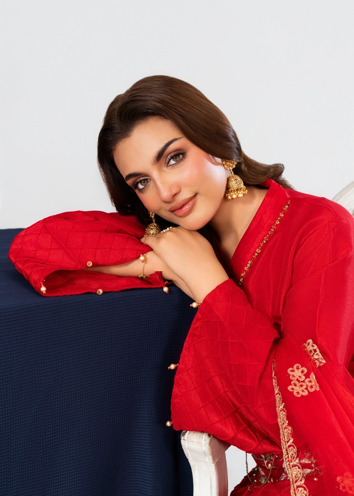 Kamli Kurta Set 02 Women 3pcs