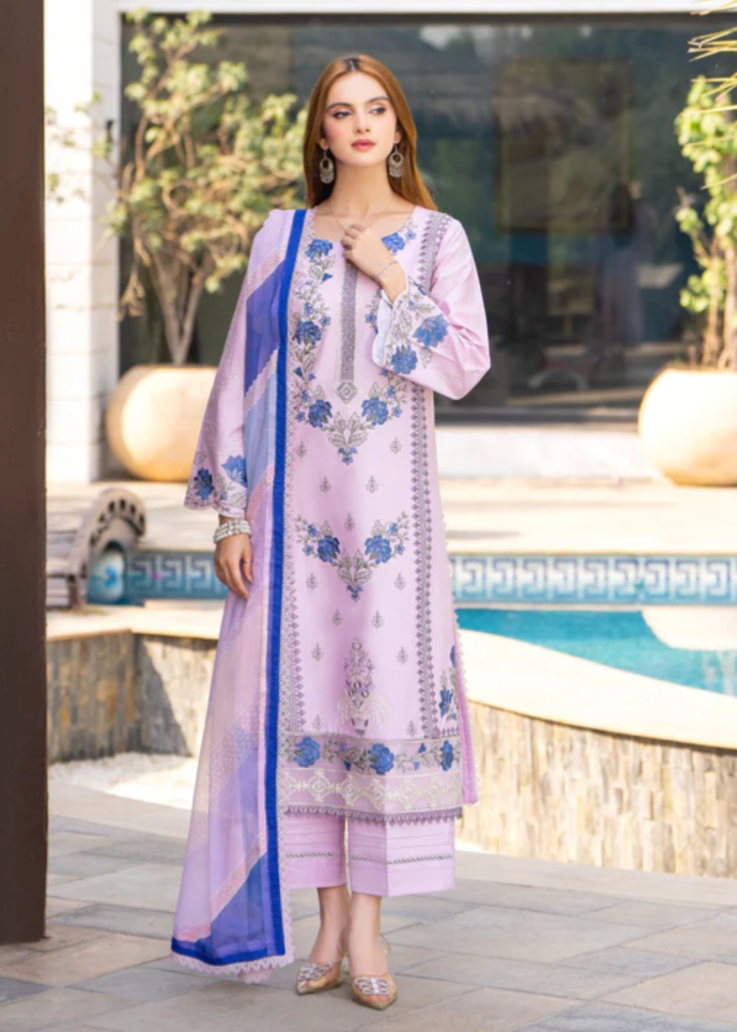 Maisa By Seven Star Luxury Embroidered | CLE 0209 Women 3pcs