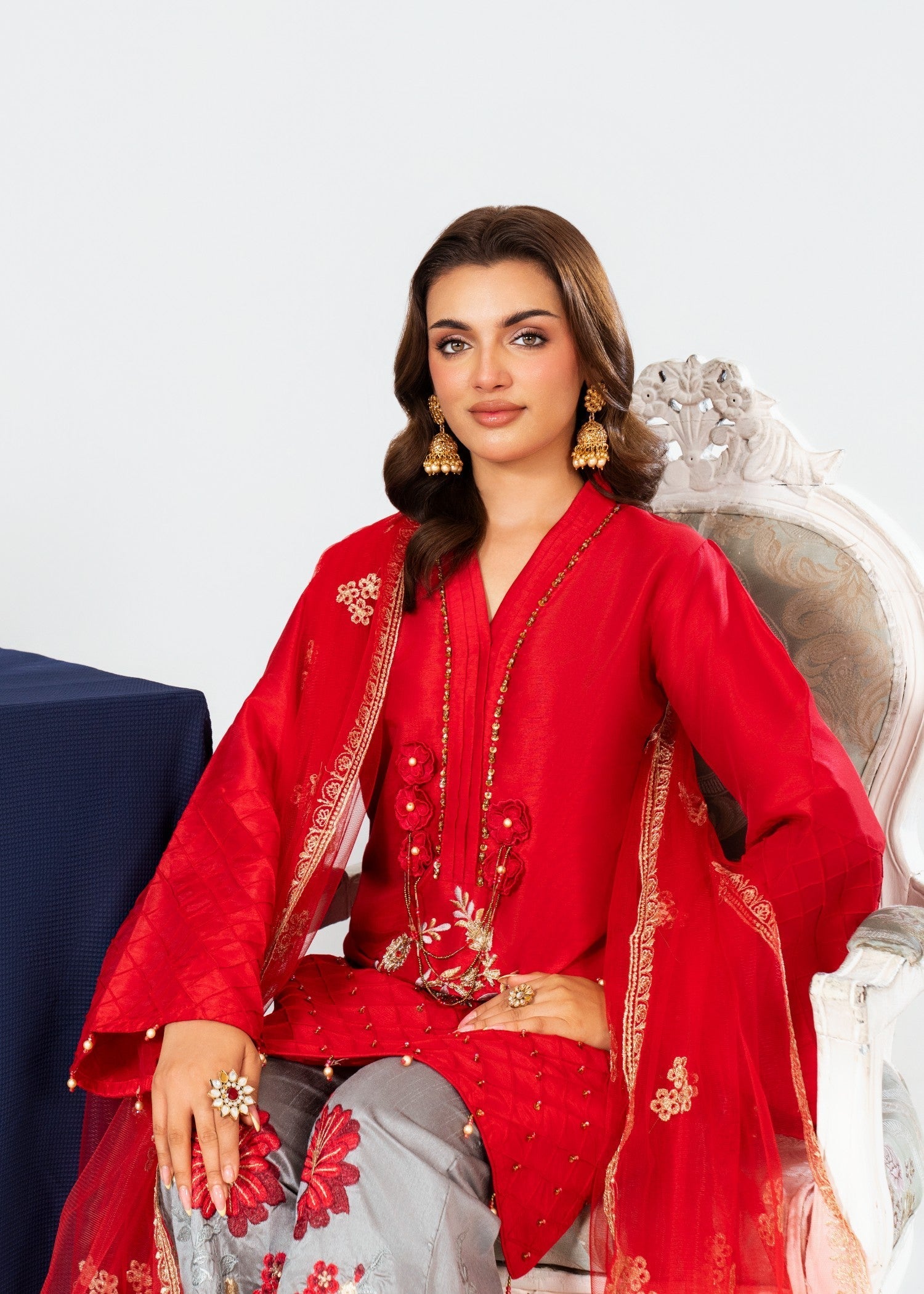 Kamli Kurta Set 02 Women 3pcs