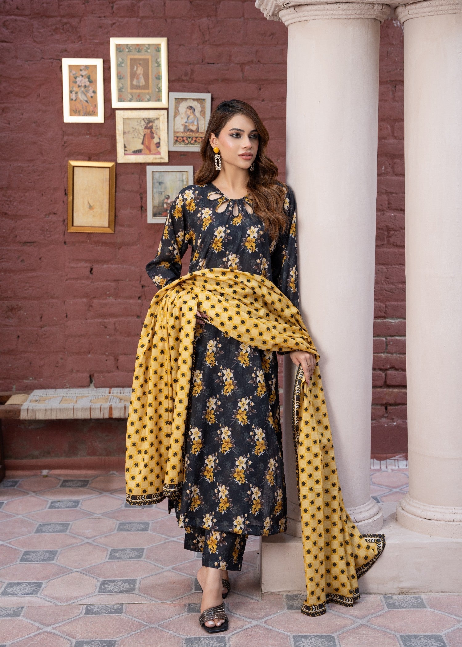 Zeenat & Zoha RANG Women 3pcs