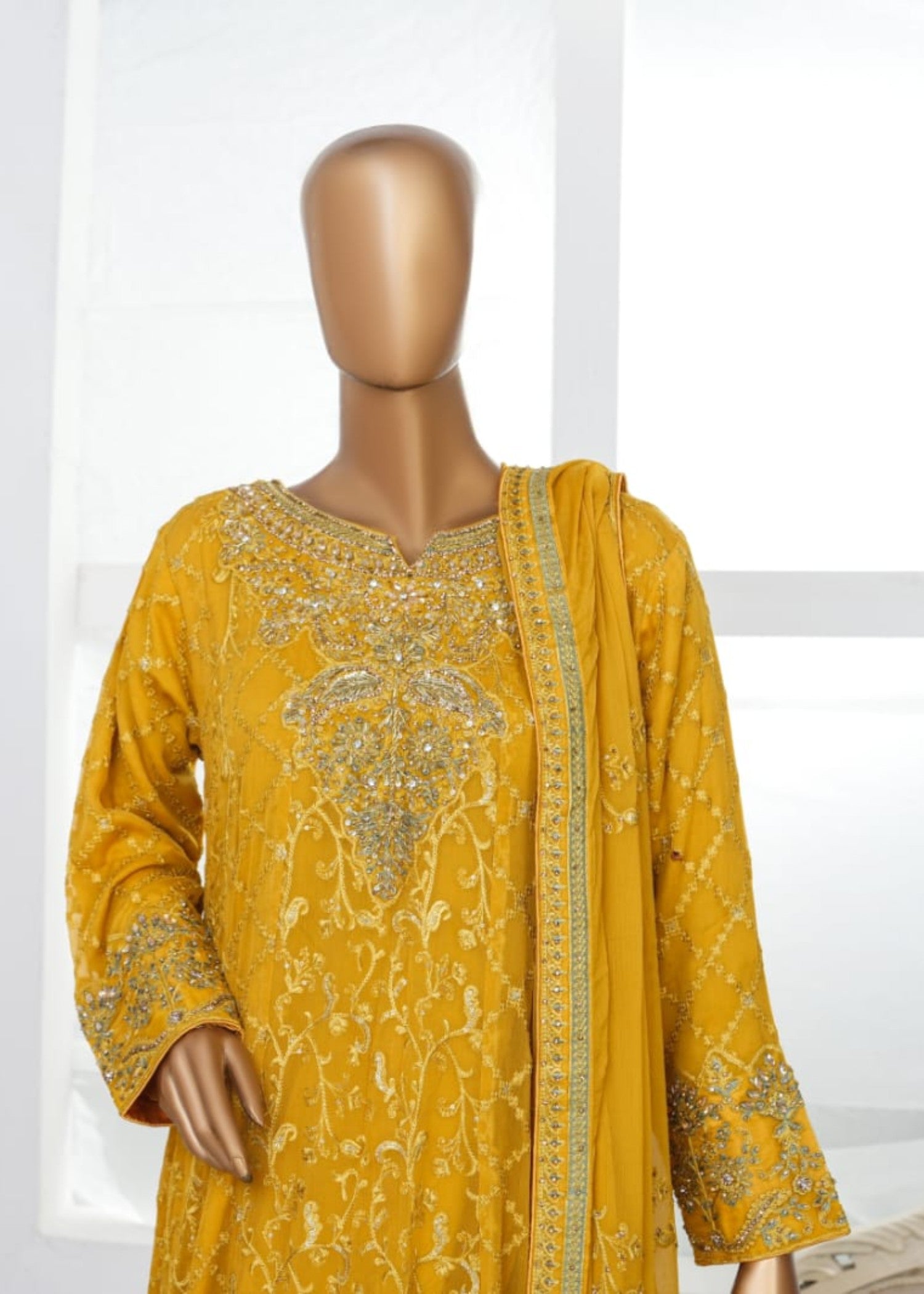 Ahmed Creations KINZA YELLOW Women 3pcs