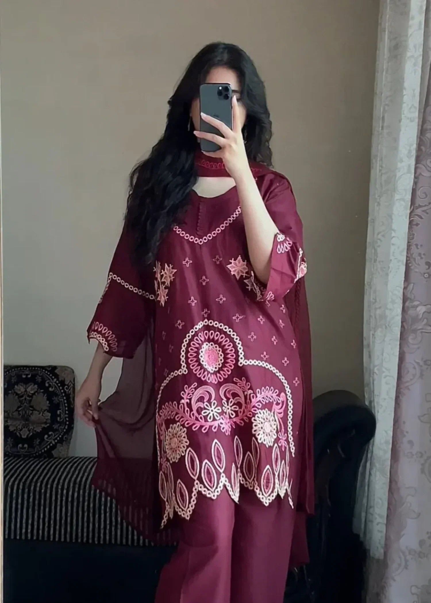 Tawakal Closet ZIRWAH MAROON Women 3pcs