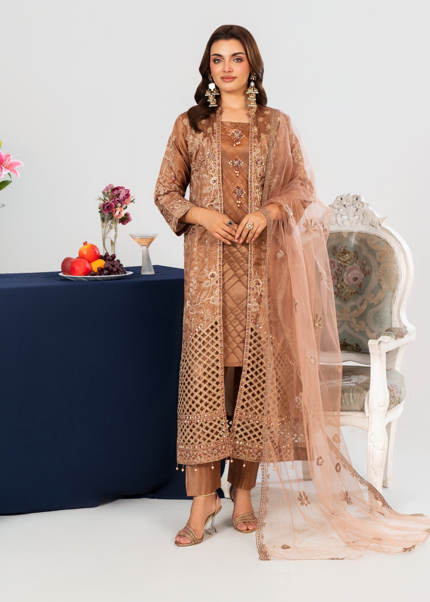 Kamli Gown 02 Women 4pcs