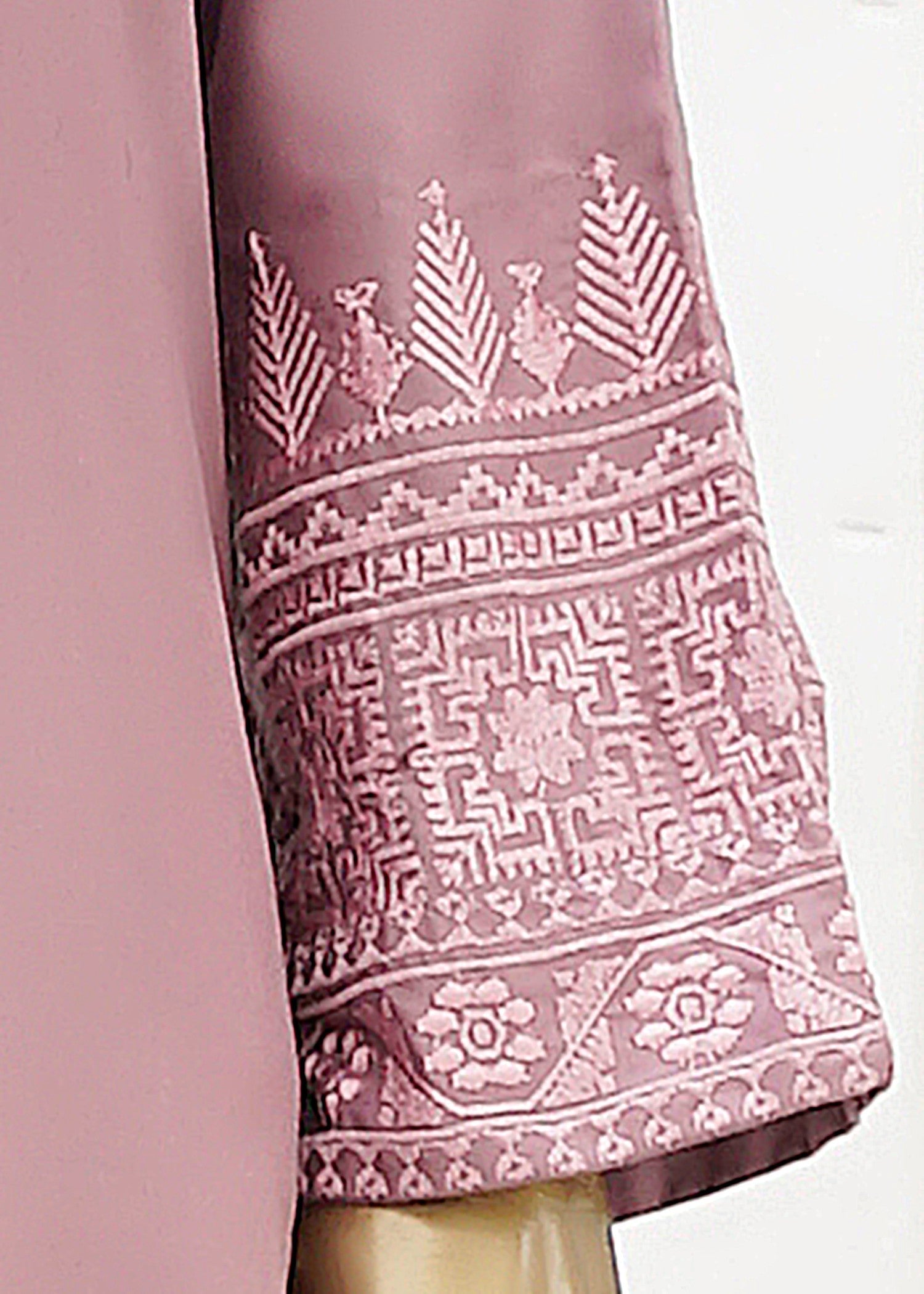 AYLA STUDIO Solid Embroidered SE250401 SHABNAM Women 2pcs