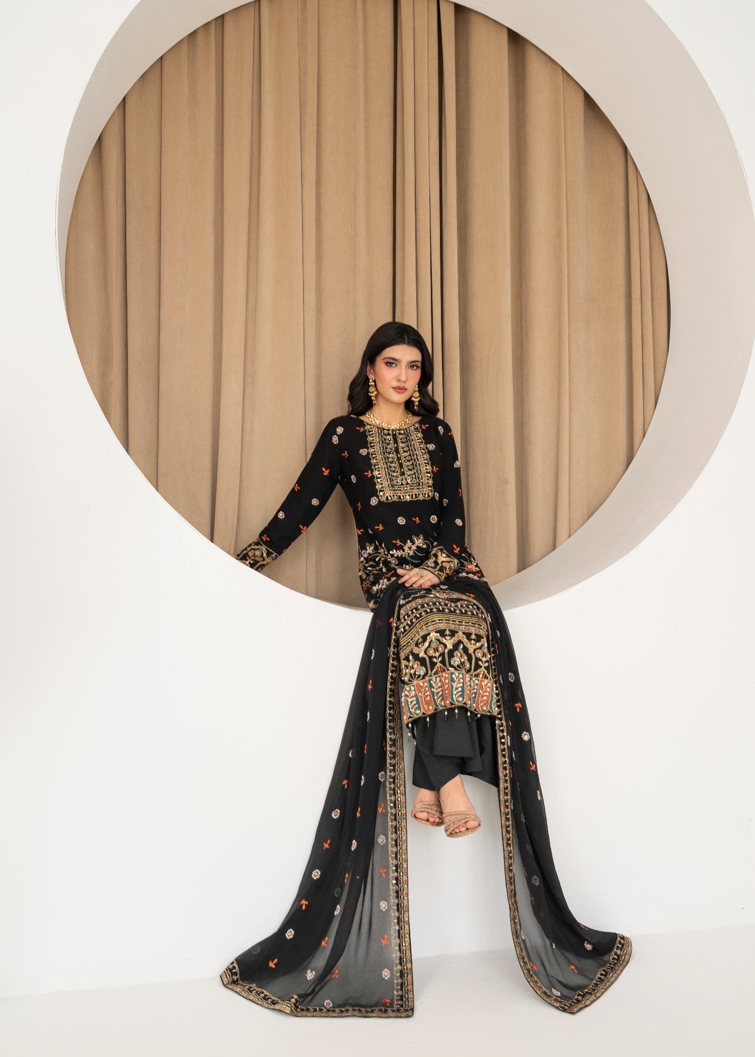 Qasim Anwer By Chandni Bridals ARIANA Women 3pcs