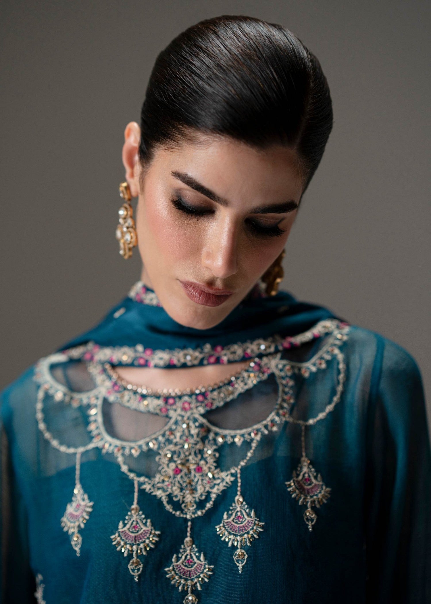 Musaif Elvyn Stitched () Women 3pcs