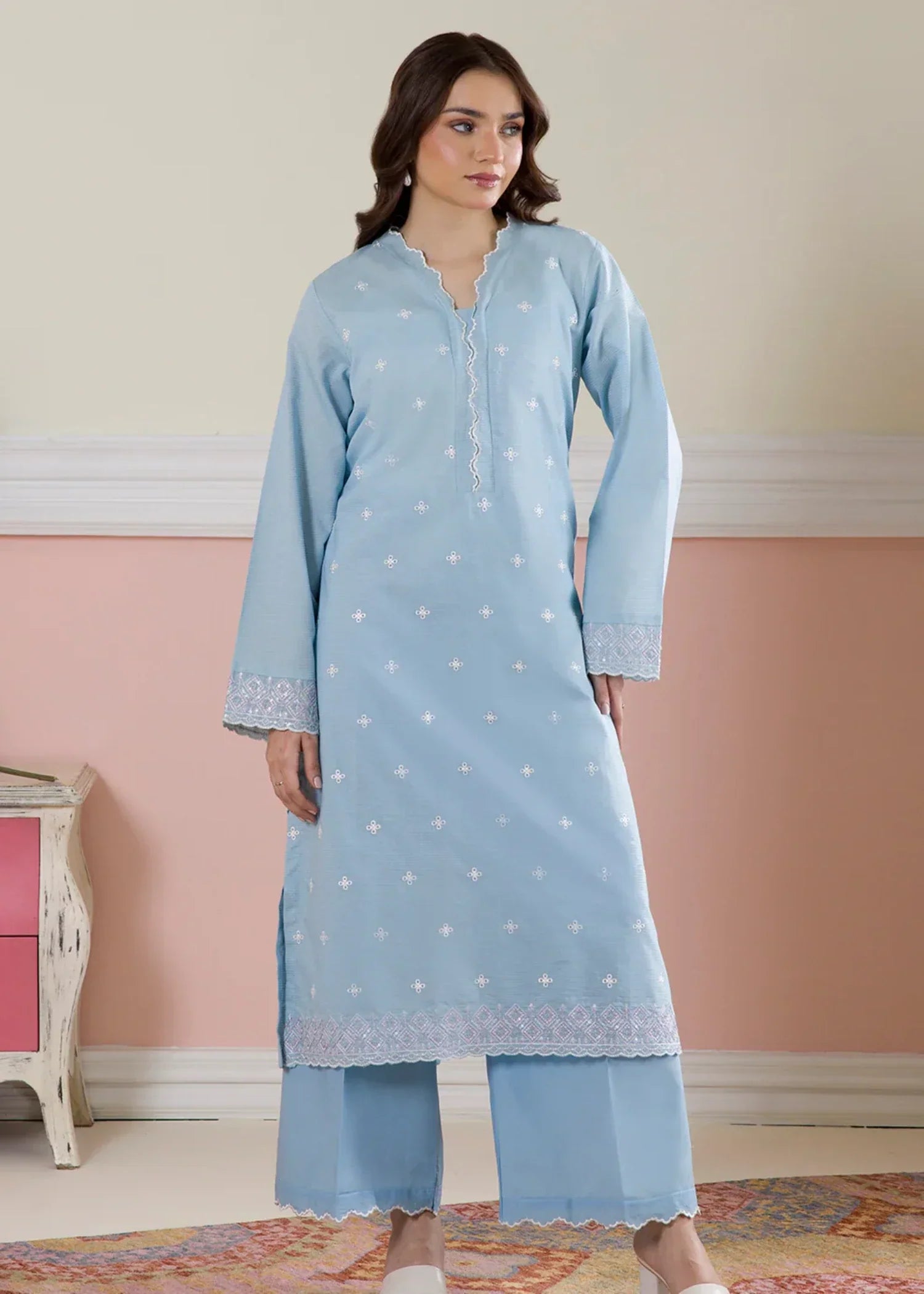 Zellbury WPS2521485 Sky Blue Women 2pcs