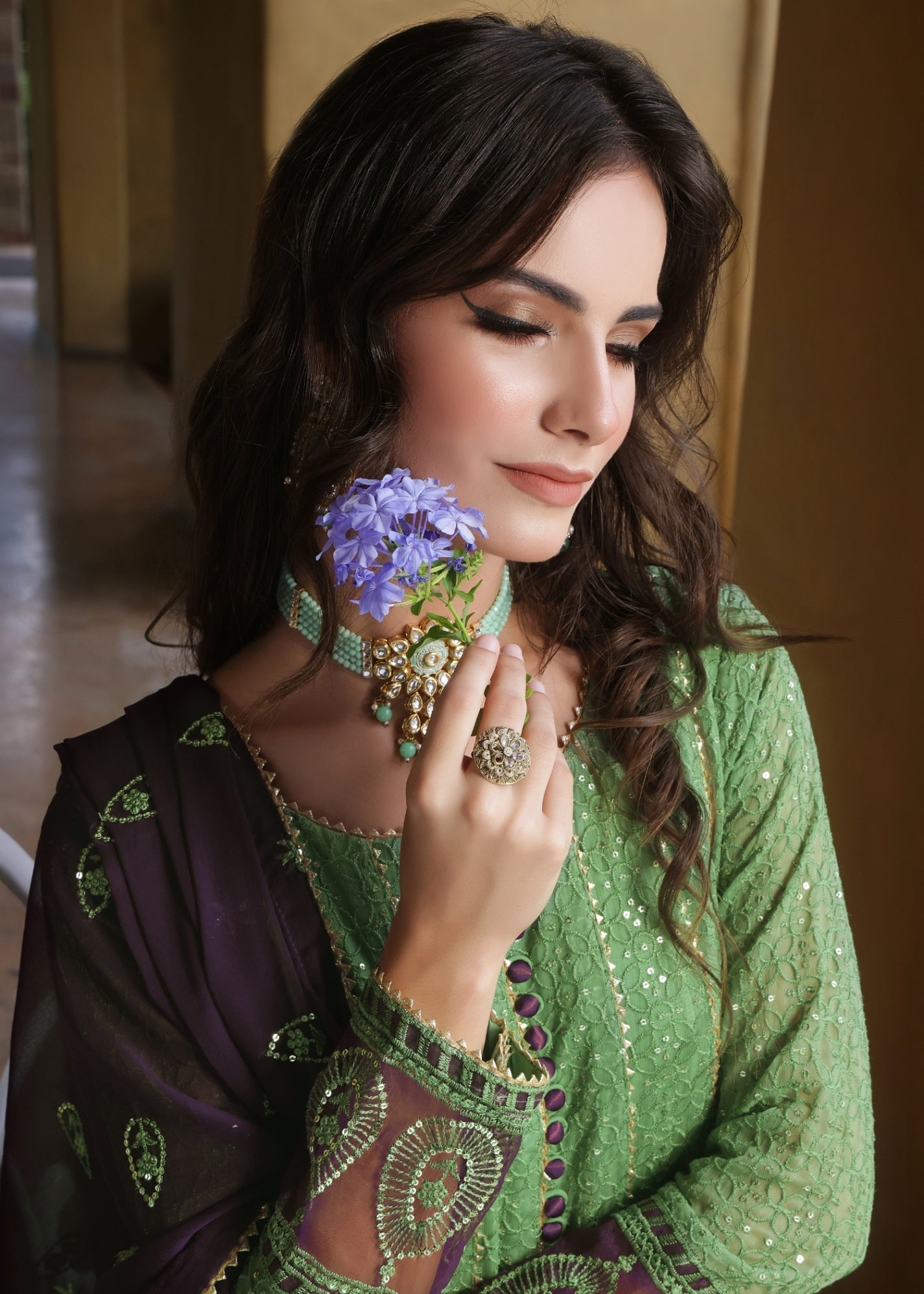 Abaan Zohan Raqs Pistachio Green Women 3pcs