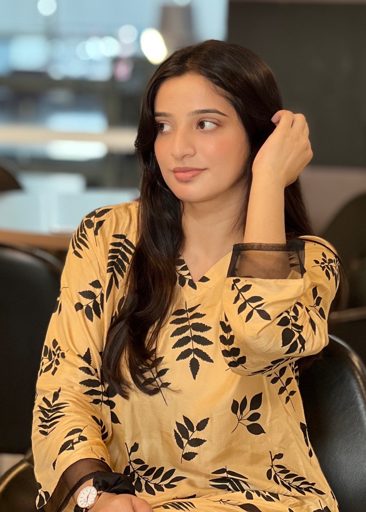 Bin Fatteh Fashion Petal Women 2pcs