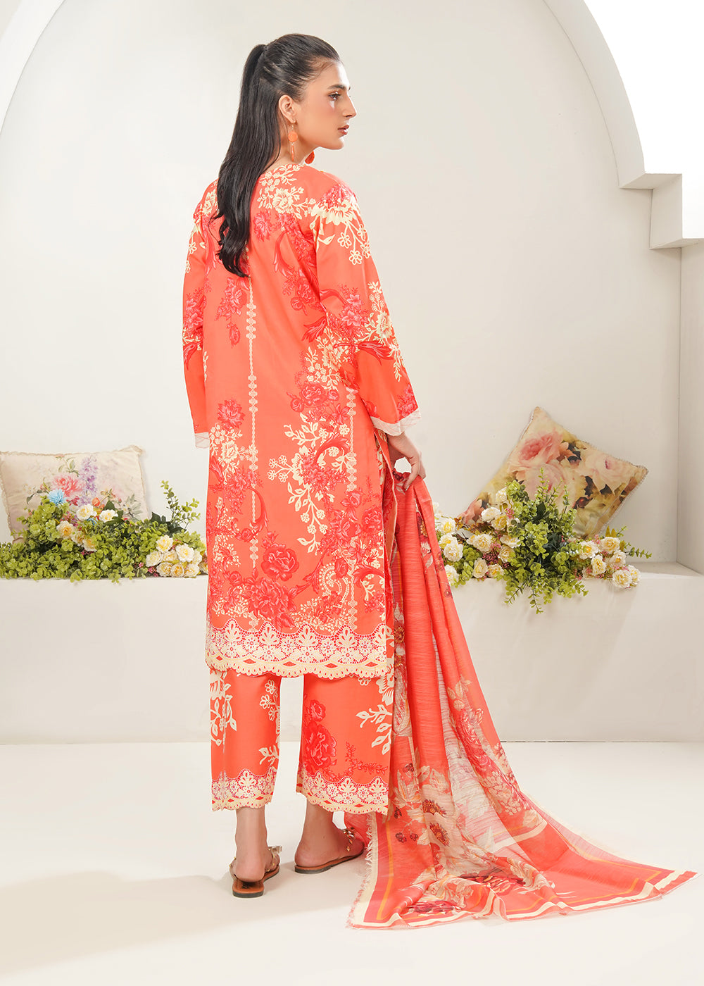 Elara Official Coral bloom Women 3pcs