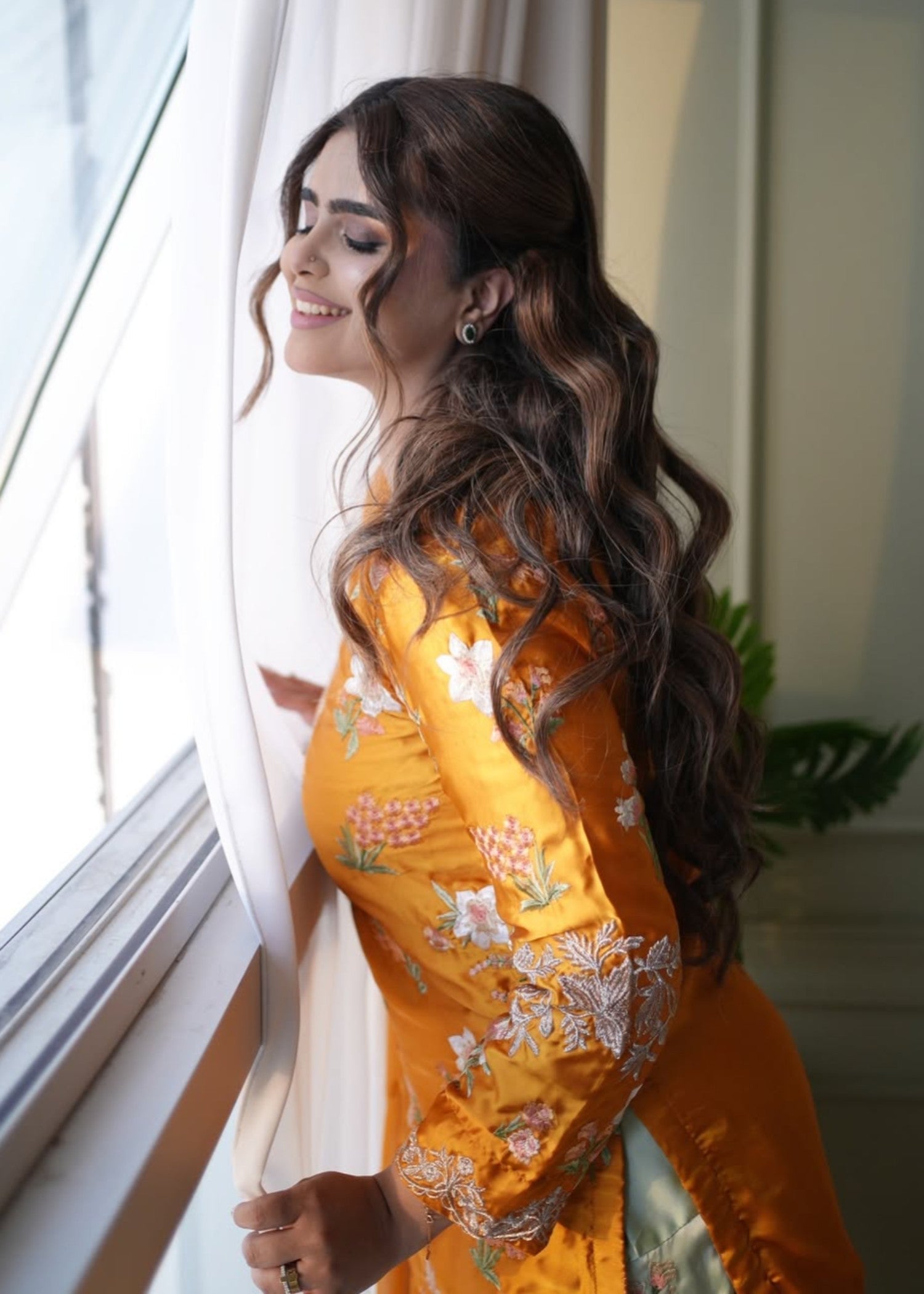 Rangoon Clothing Saanjh Mustard Women 3pcs