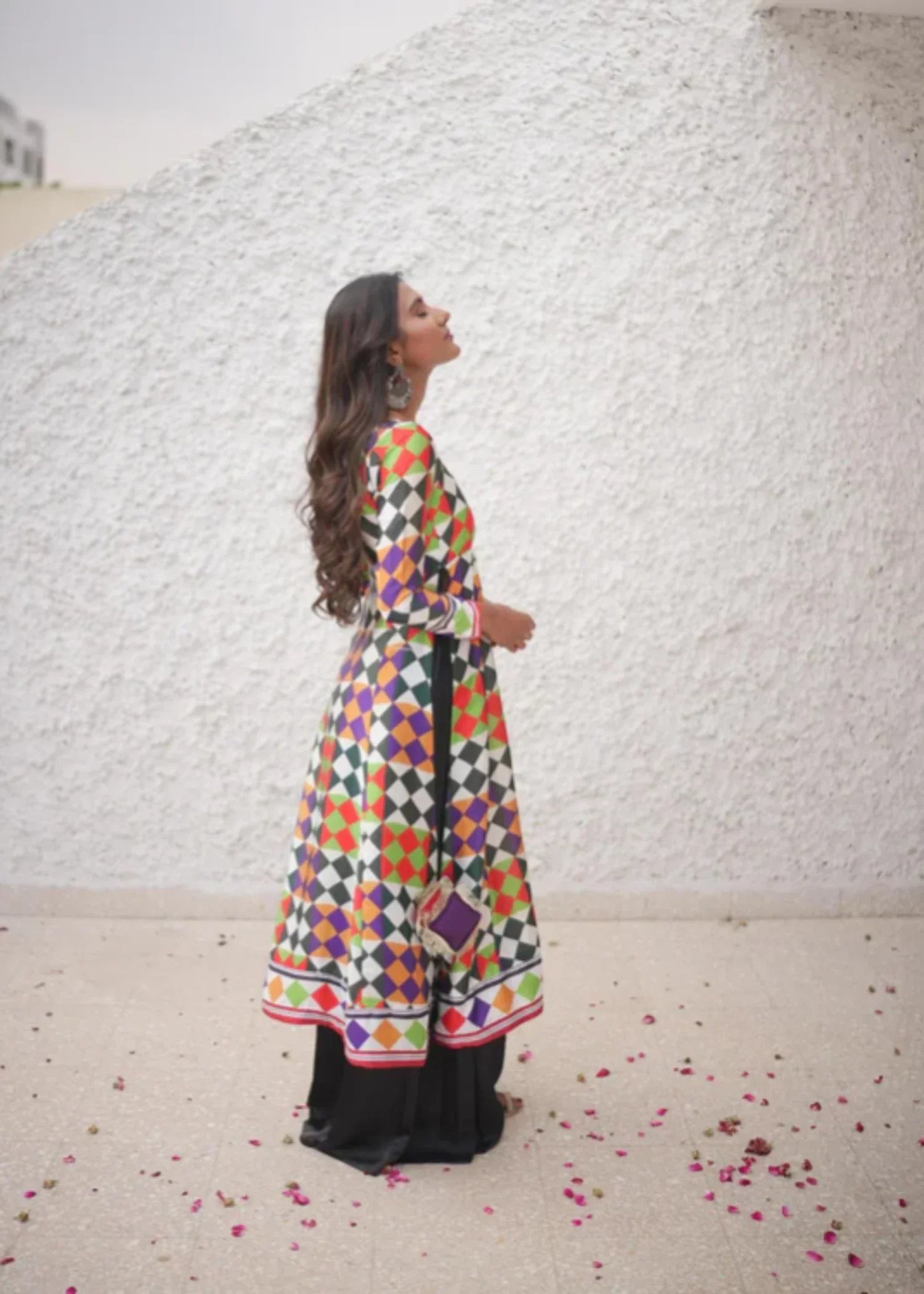 Ripret Checkered Suit Women 3pcs