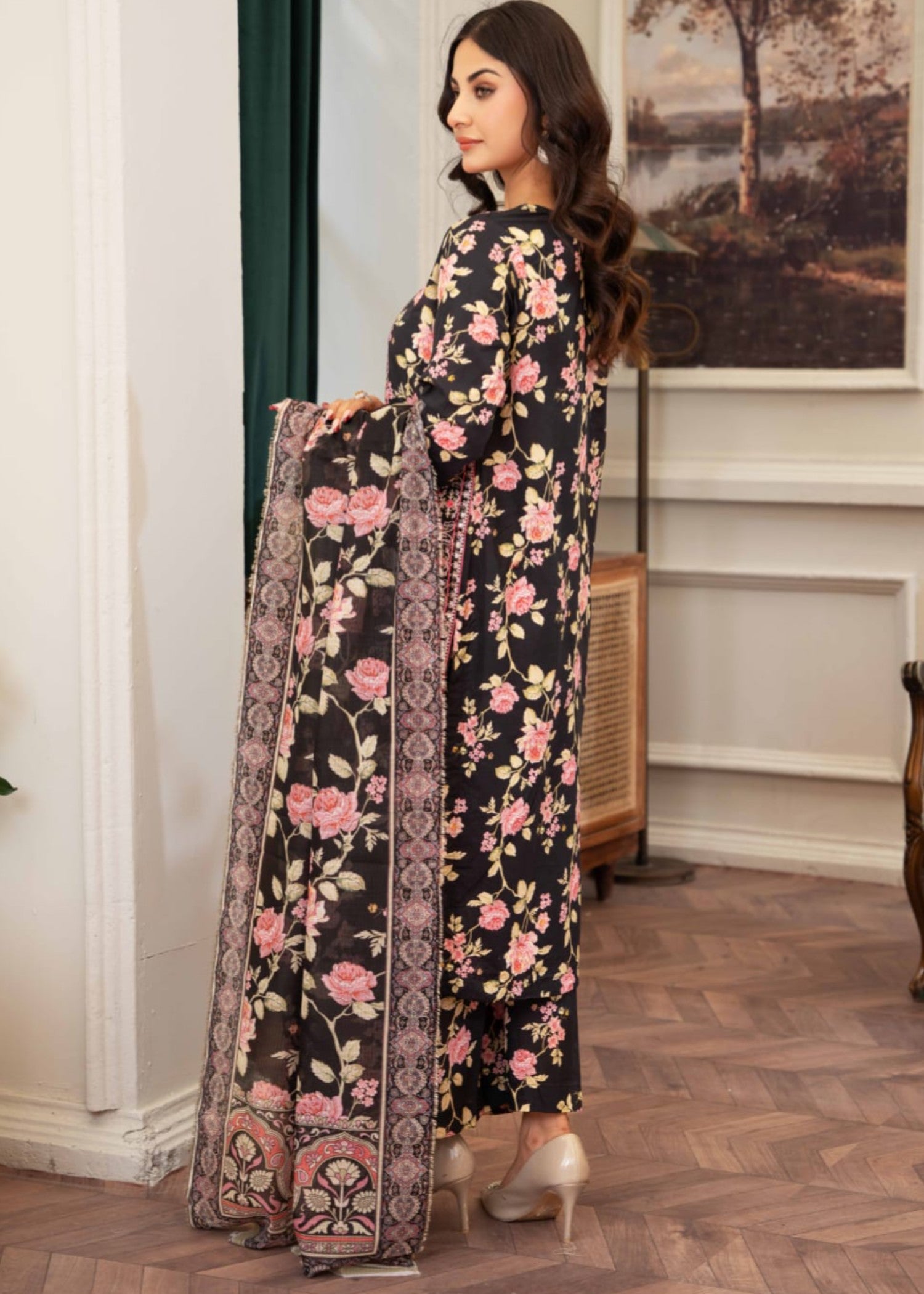 Gul Fashion Embroidered Lawn Kurta Set 08 Women 3pcs