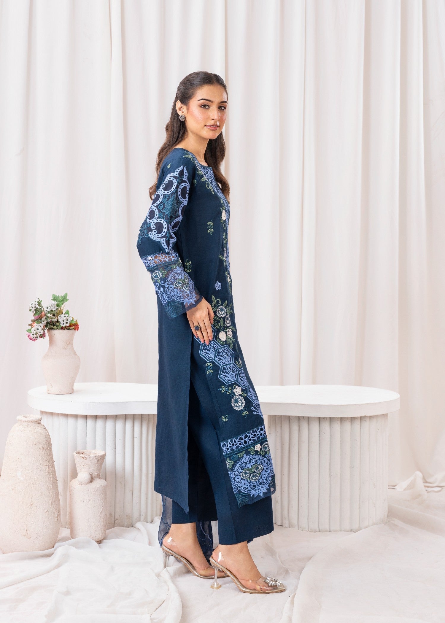 Aqs n Man Neela Saagar AM 022 Women 3pcs