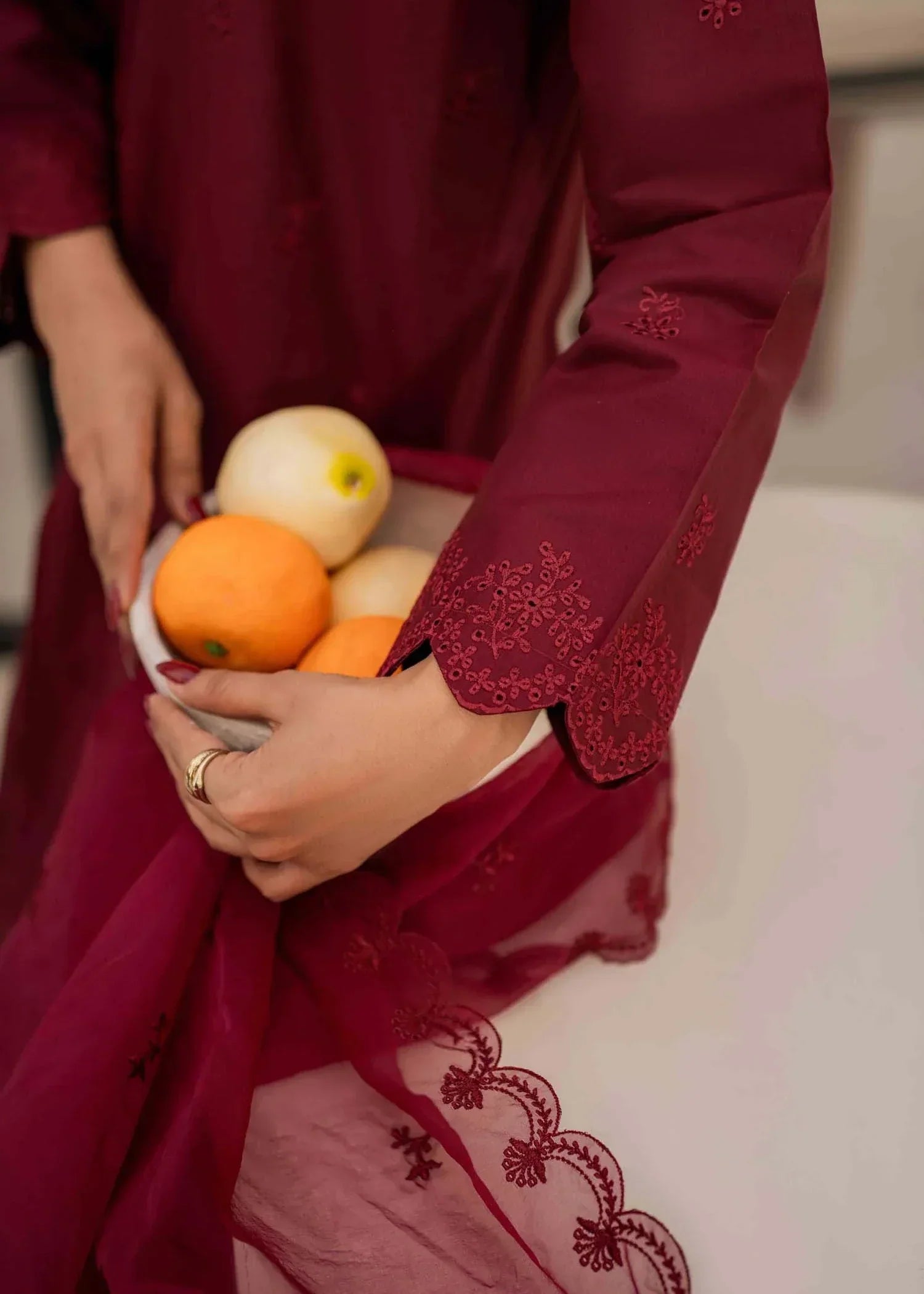 Ayesha Asif CELESTIAL BERRY SUIT Women 3pcs