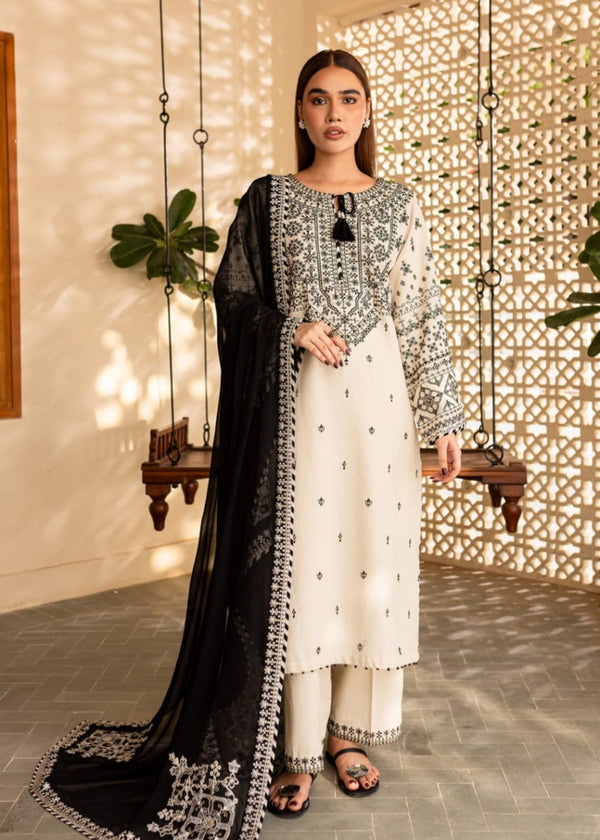 Shehroz Fashion ARFA LAWN EMBROIDERY SUIT Women 3pcs