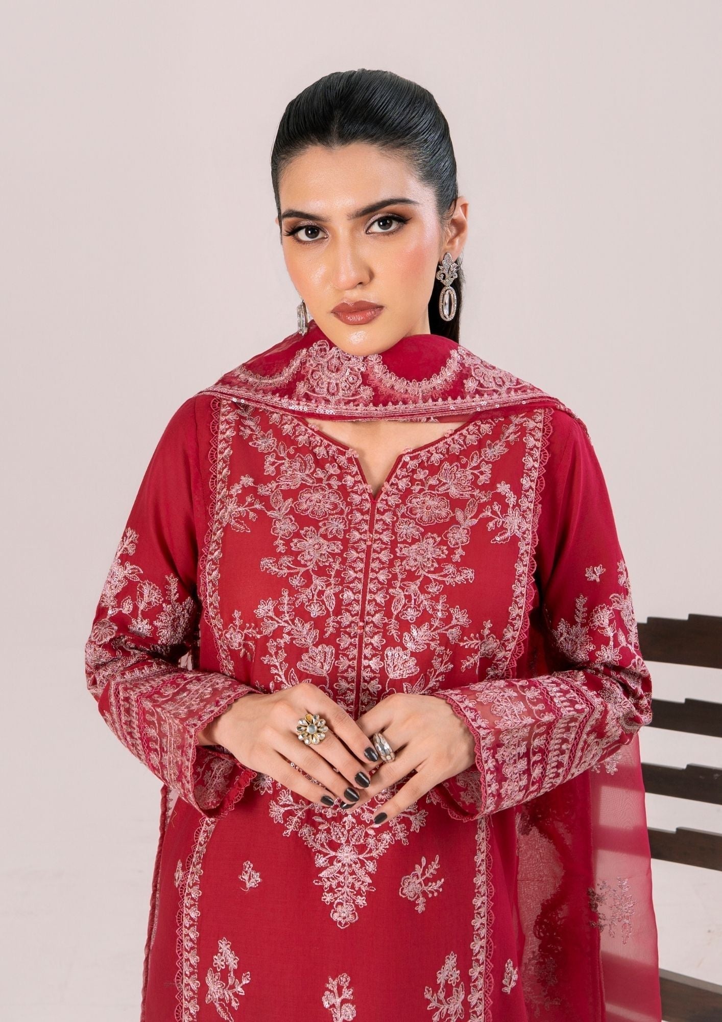 Alfatah Pret Embroidered Lawn ZAUQ S25 0002 Women 3pcs