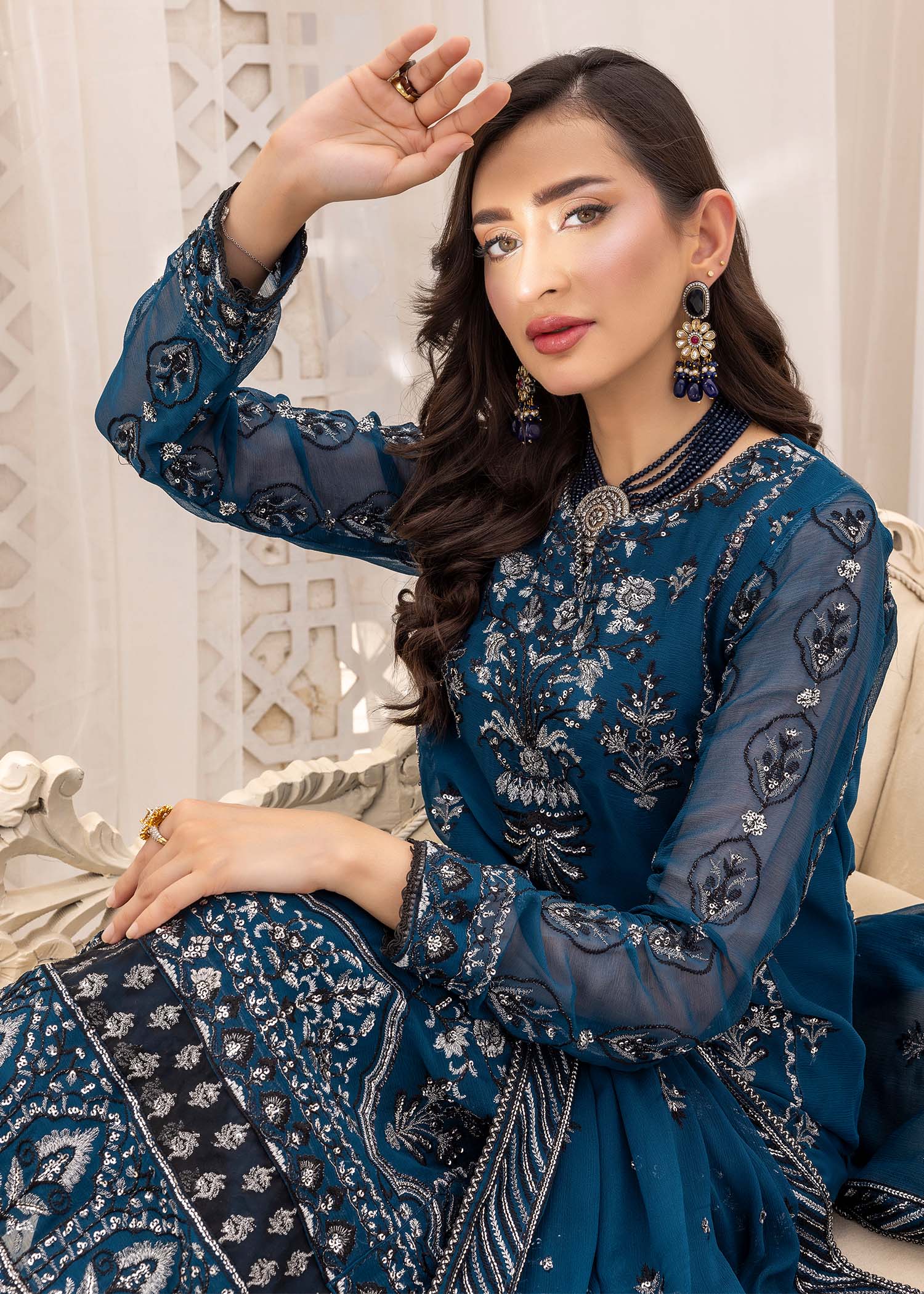 Kanwal Zainab MIDNIGHT ENCHANTRESS Women 3pcs