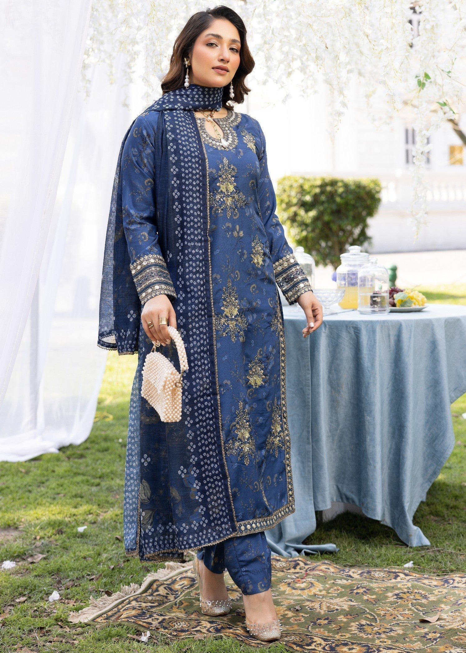 Mohagni DLS 04 STITCHED Women 3pcs