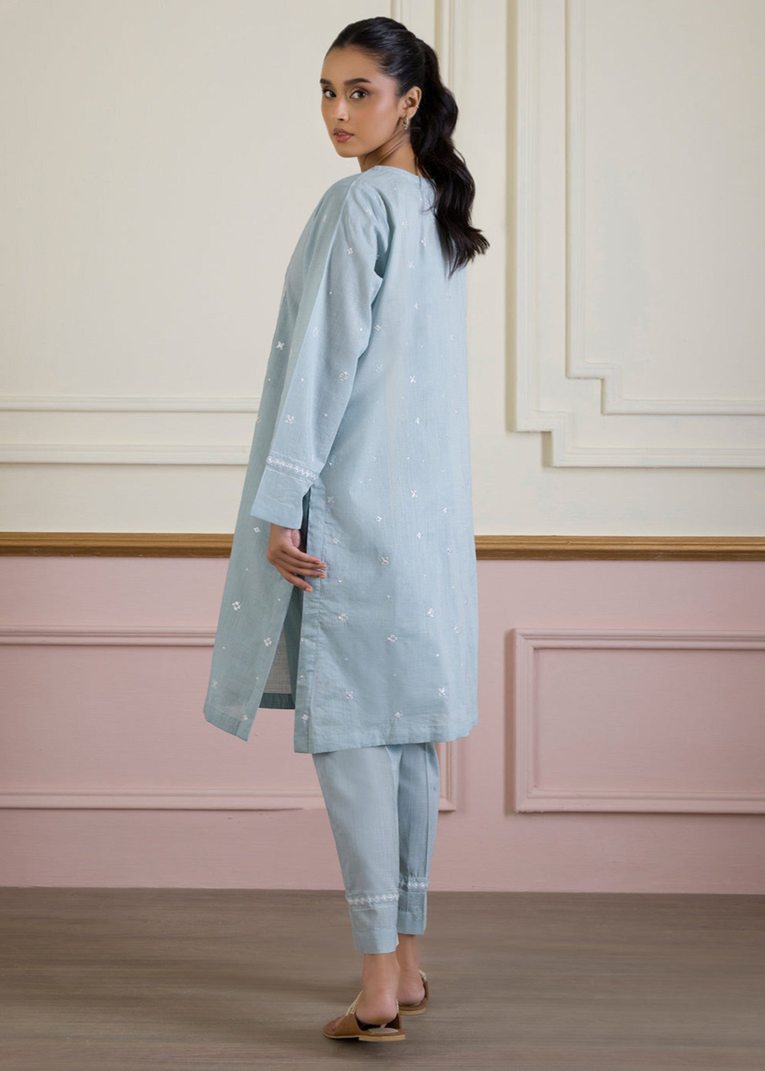 Zellbury WPS2522509 LIGHT BLUE Women 2pcs