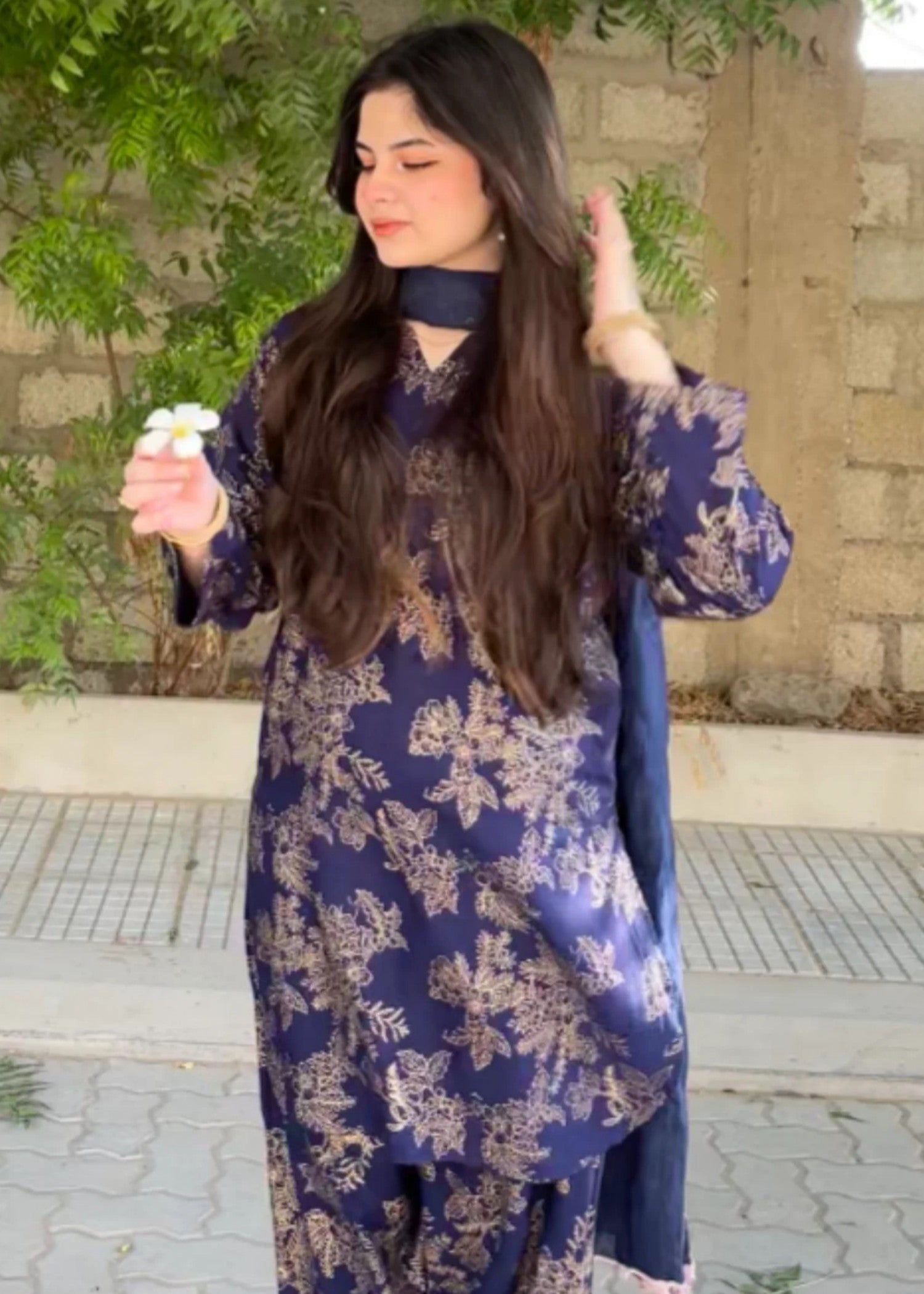 B.K Clothings Farshi shalwar 2pice Women 2pcs