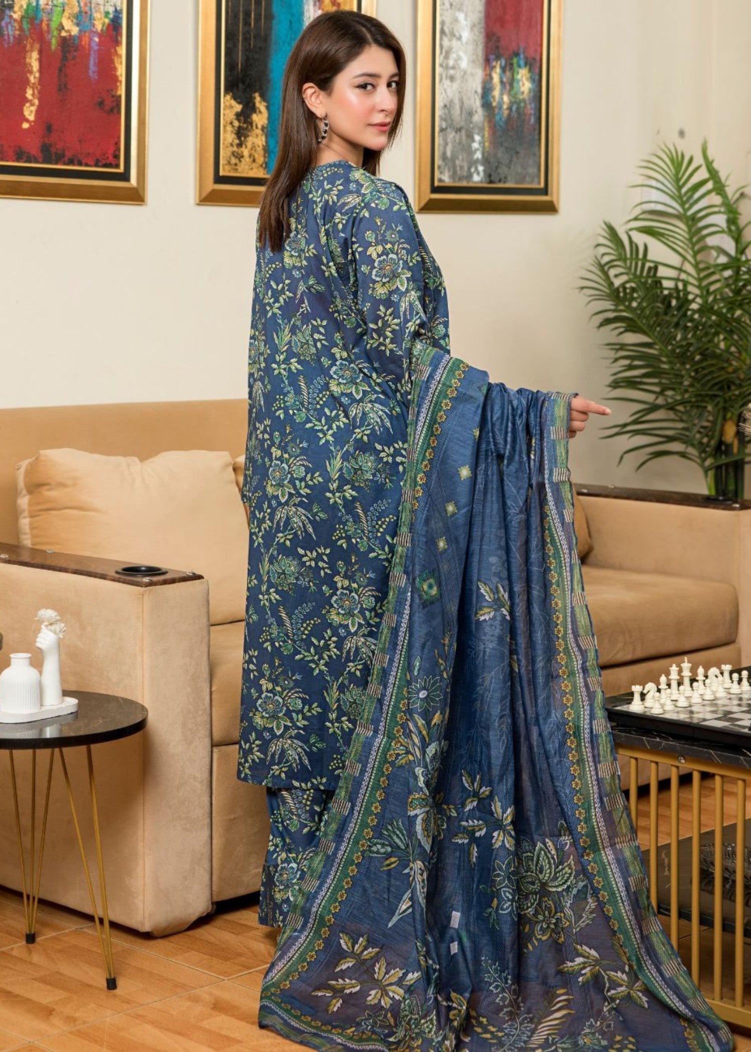 Alfatah Pret Printed Lawn with Embroidery RANAAI S25 0021 Women 3pcs