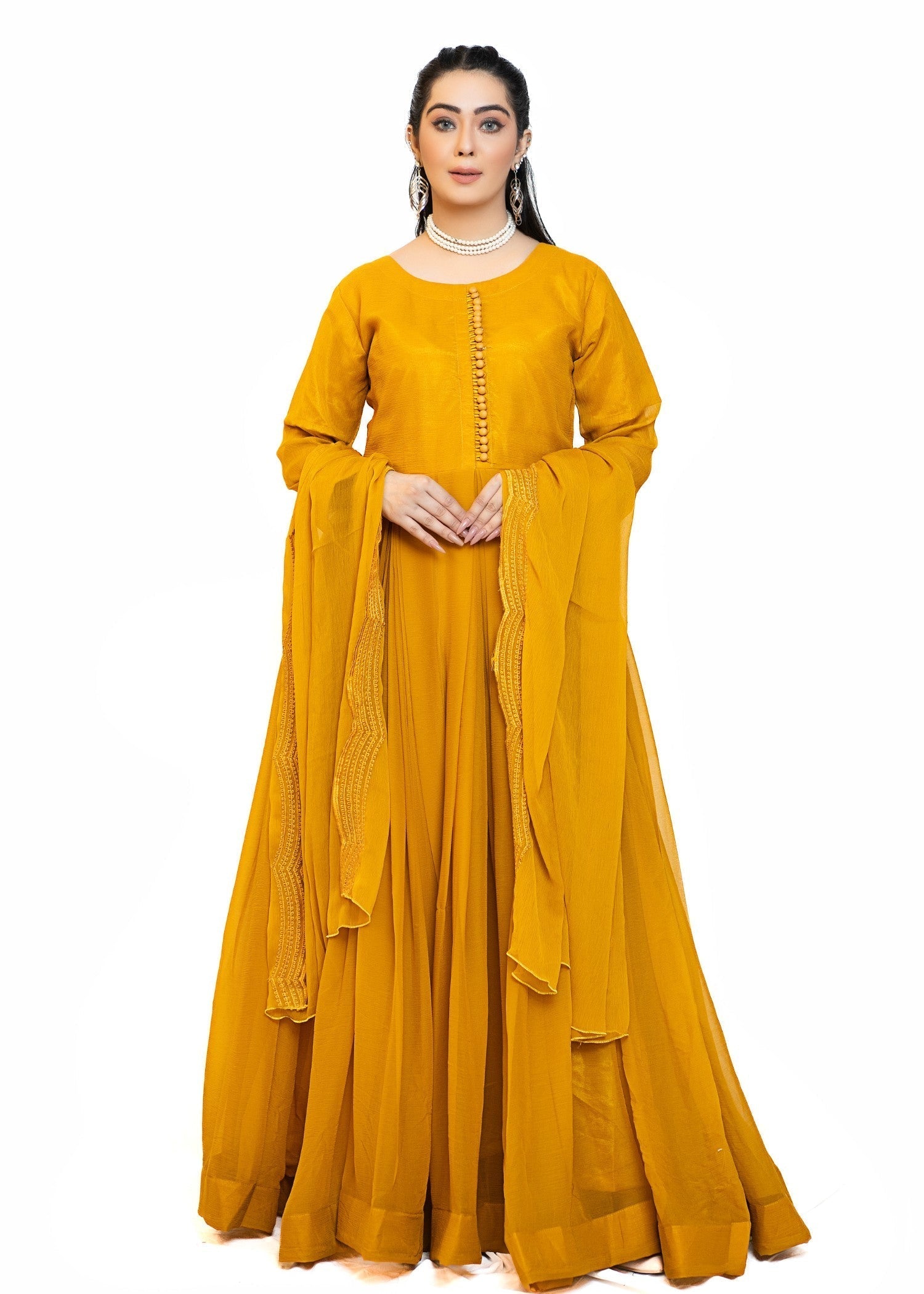 Miss & Mrs Camal button Women 3pcs